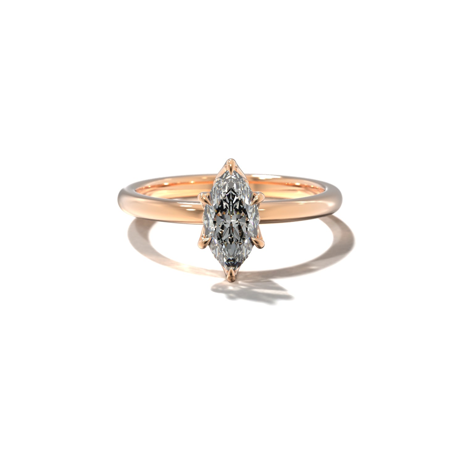 MARQUISE TULIP SOLITAIRE