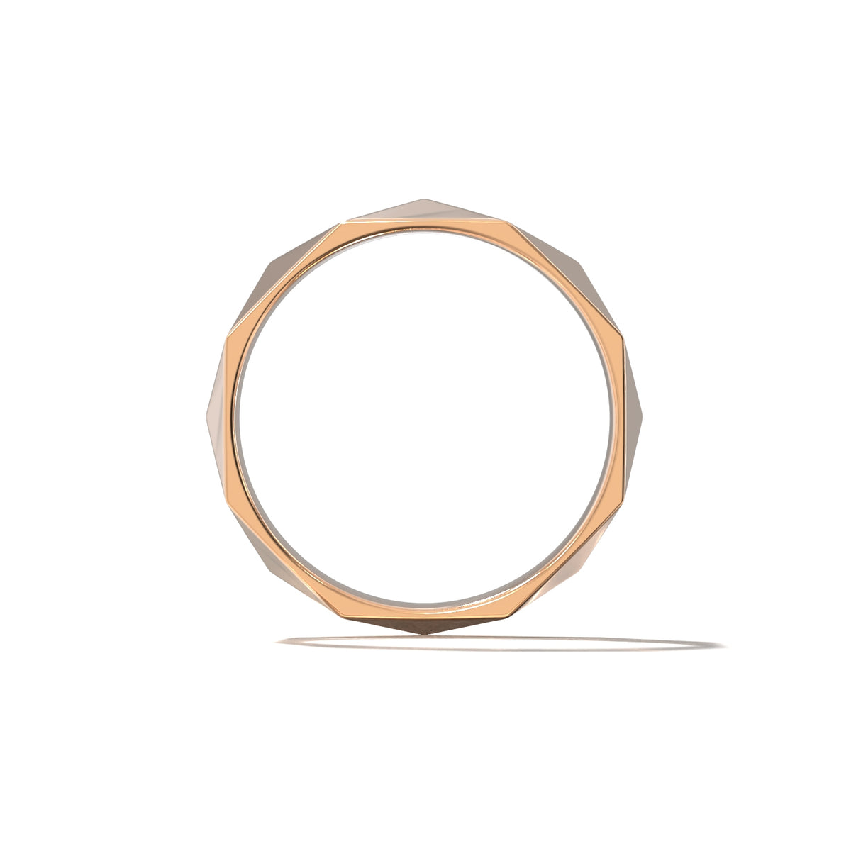 HIS SCULPTED WEDDING BAND