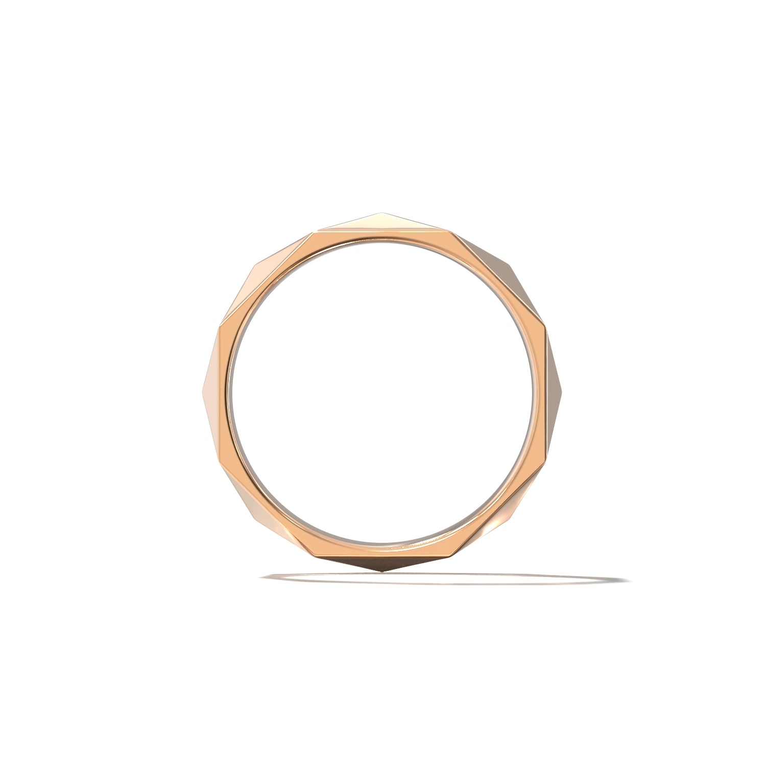 HER SCULPTED WEDDING BAND