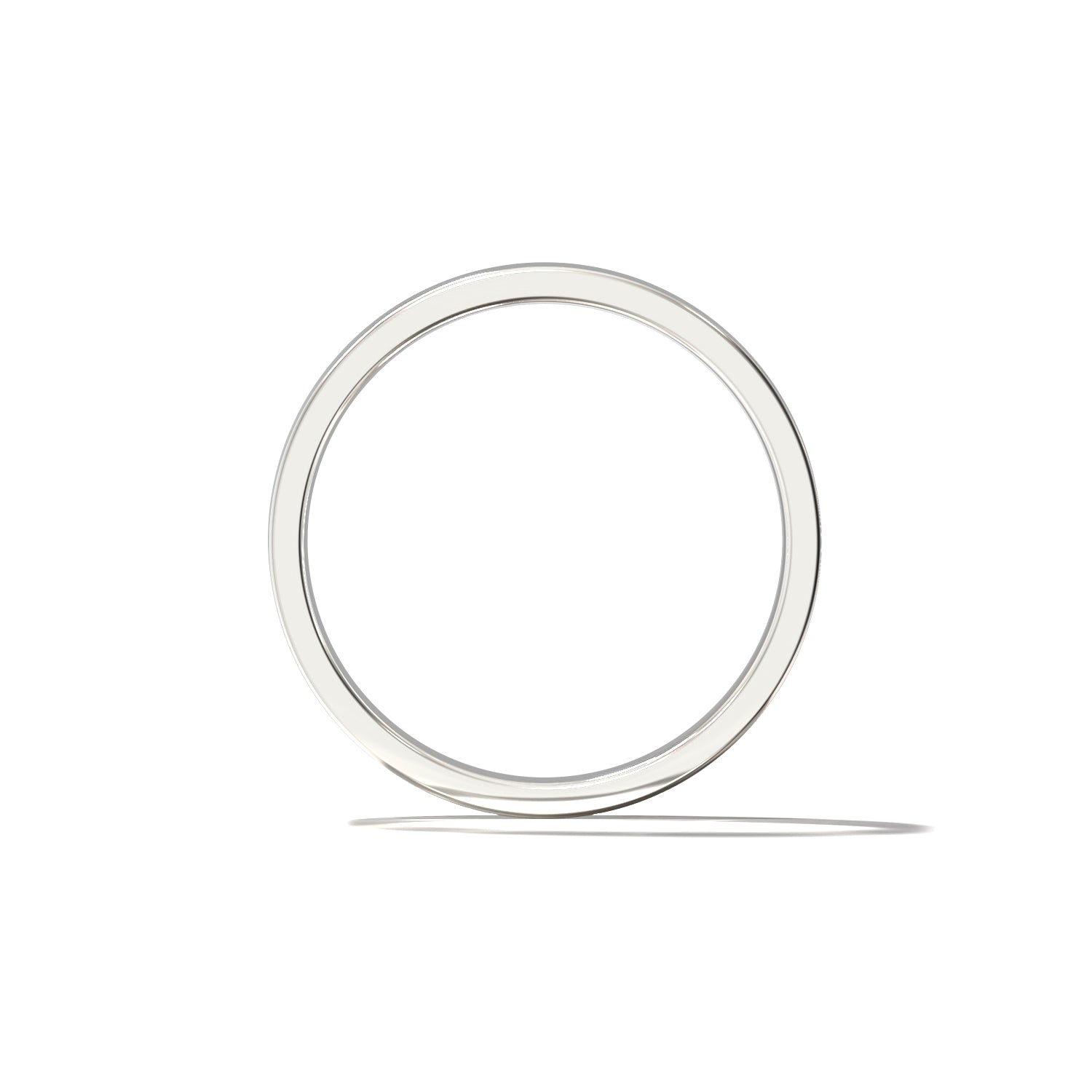 HIS CONTEMPORARY WEDDING BAND - 4MM