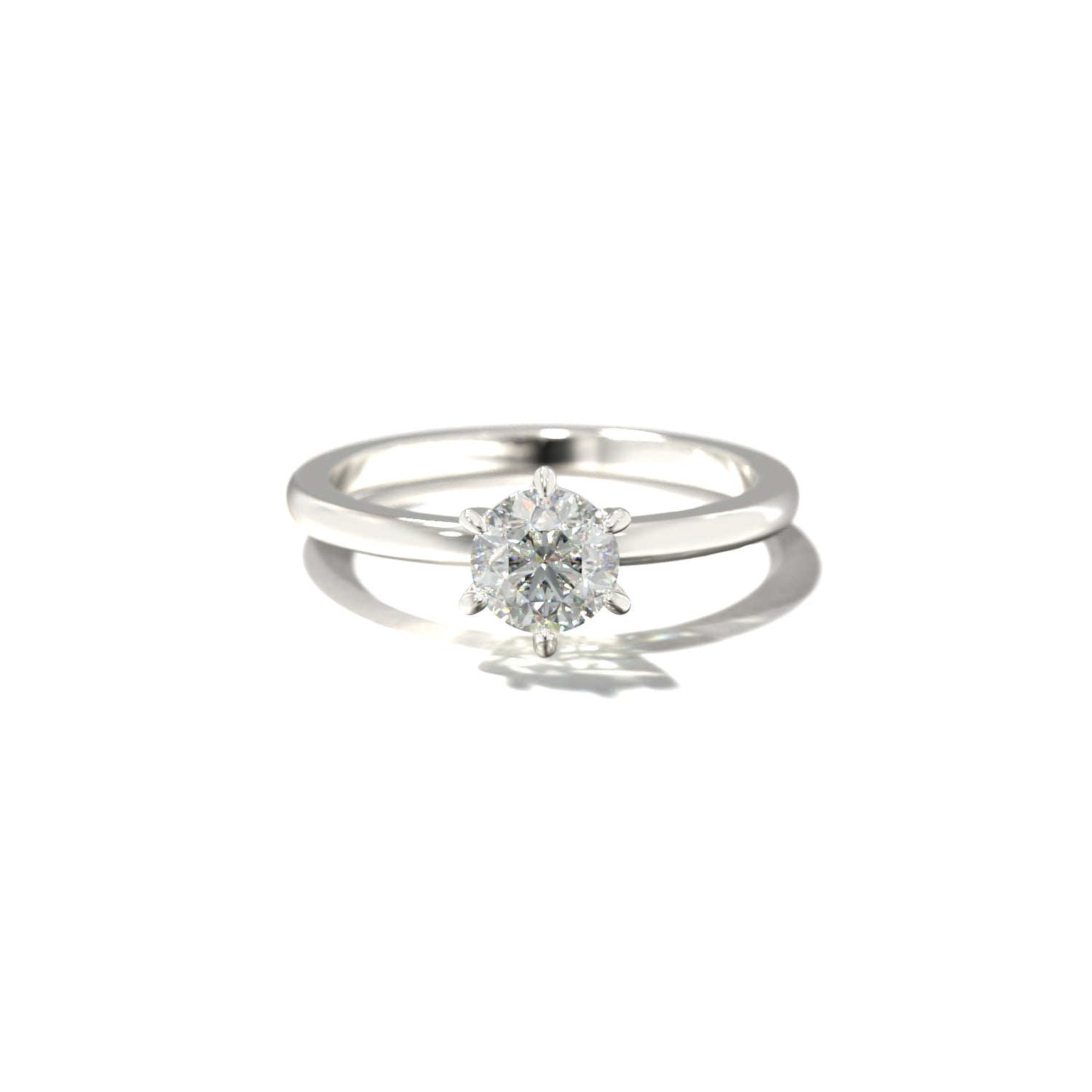The Timeless Solitaire | Forlovelsesring med lab grown diamant | Skarv