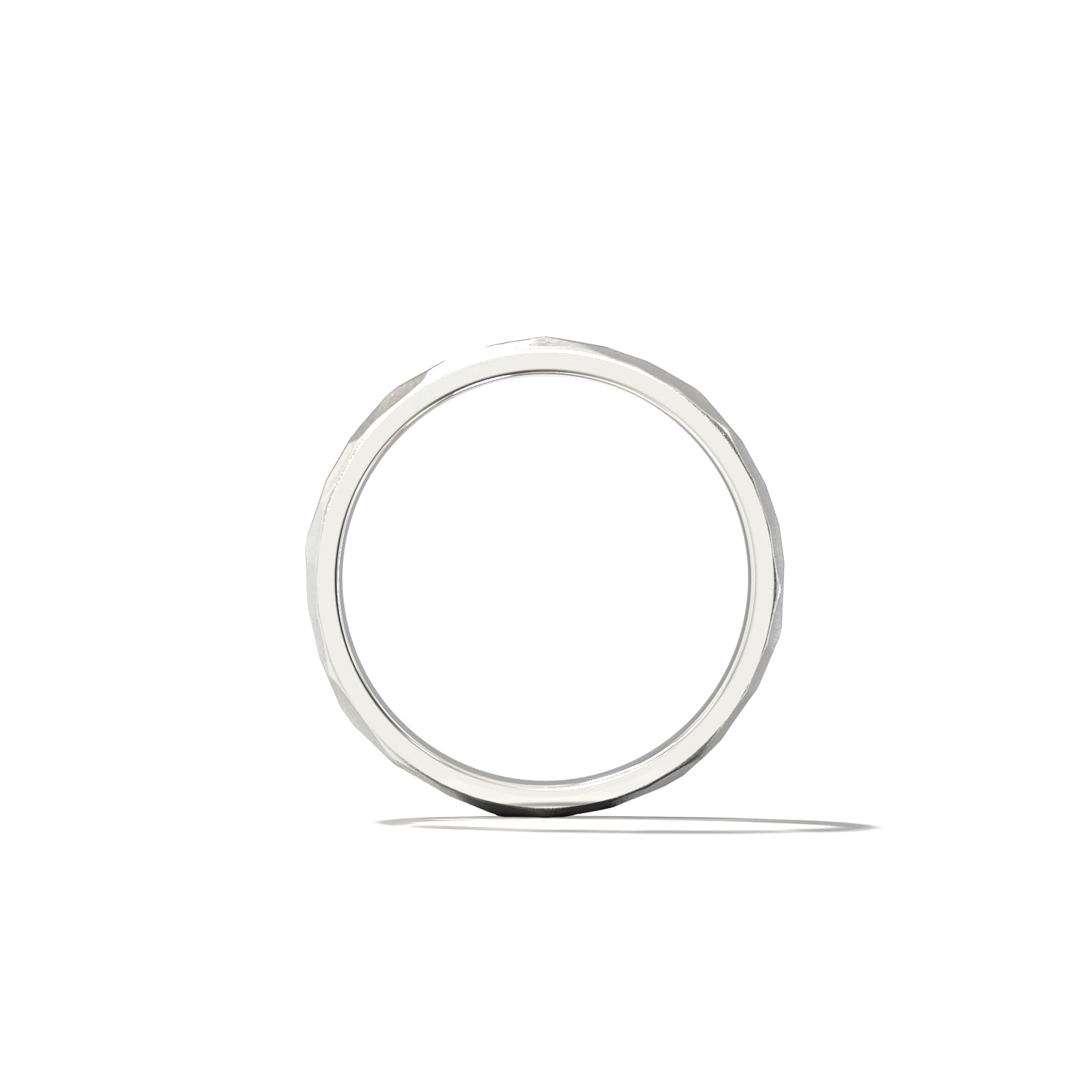 HER HAMMERED WEDDING BAND