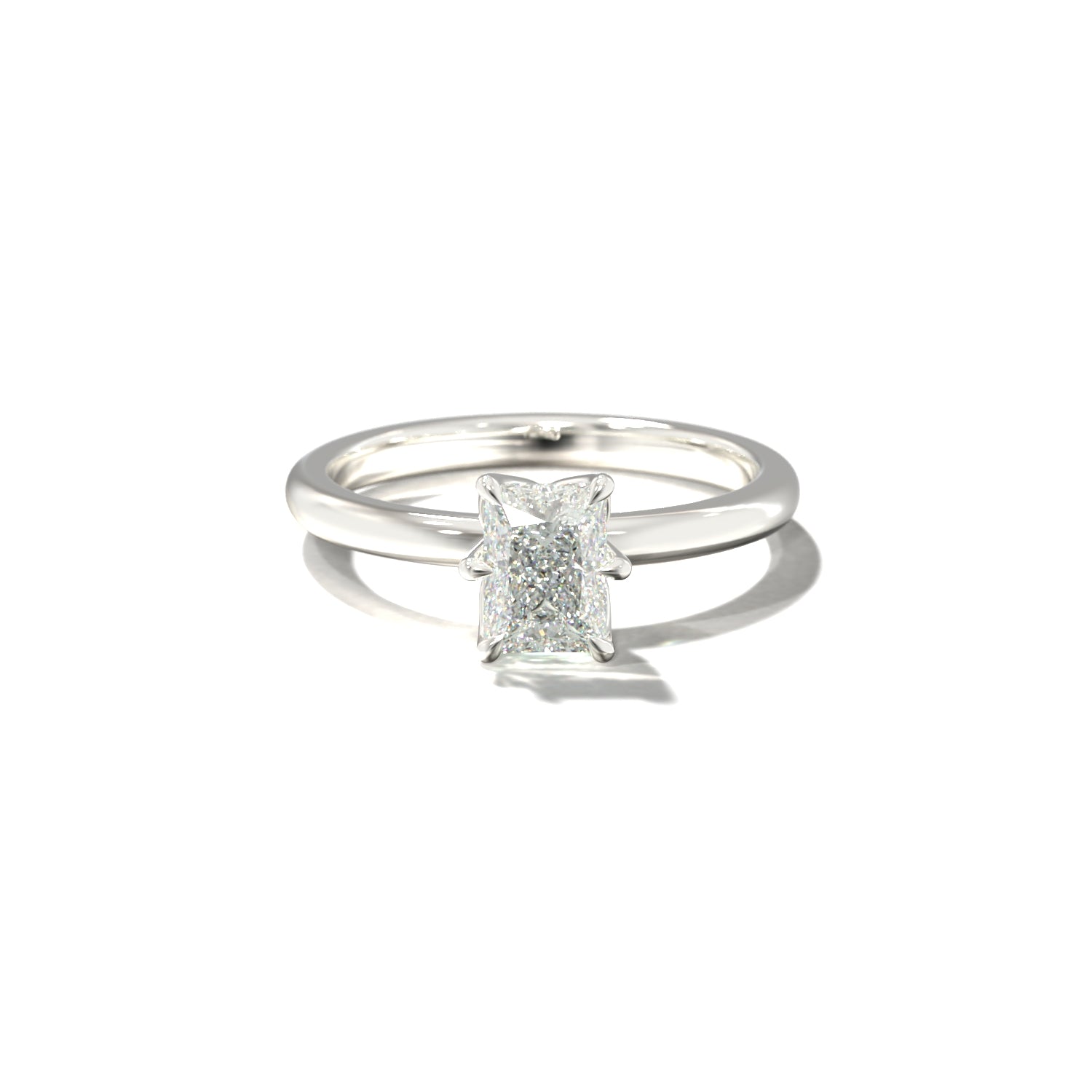 Radiant Tulip | Forlovelsesring med lab grown diamant | Skarv