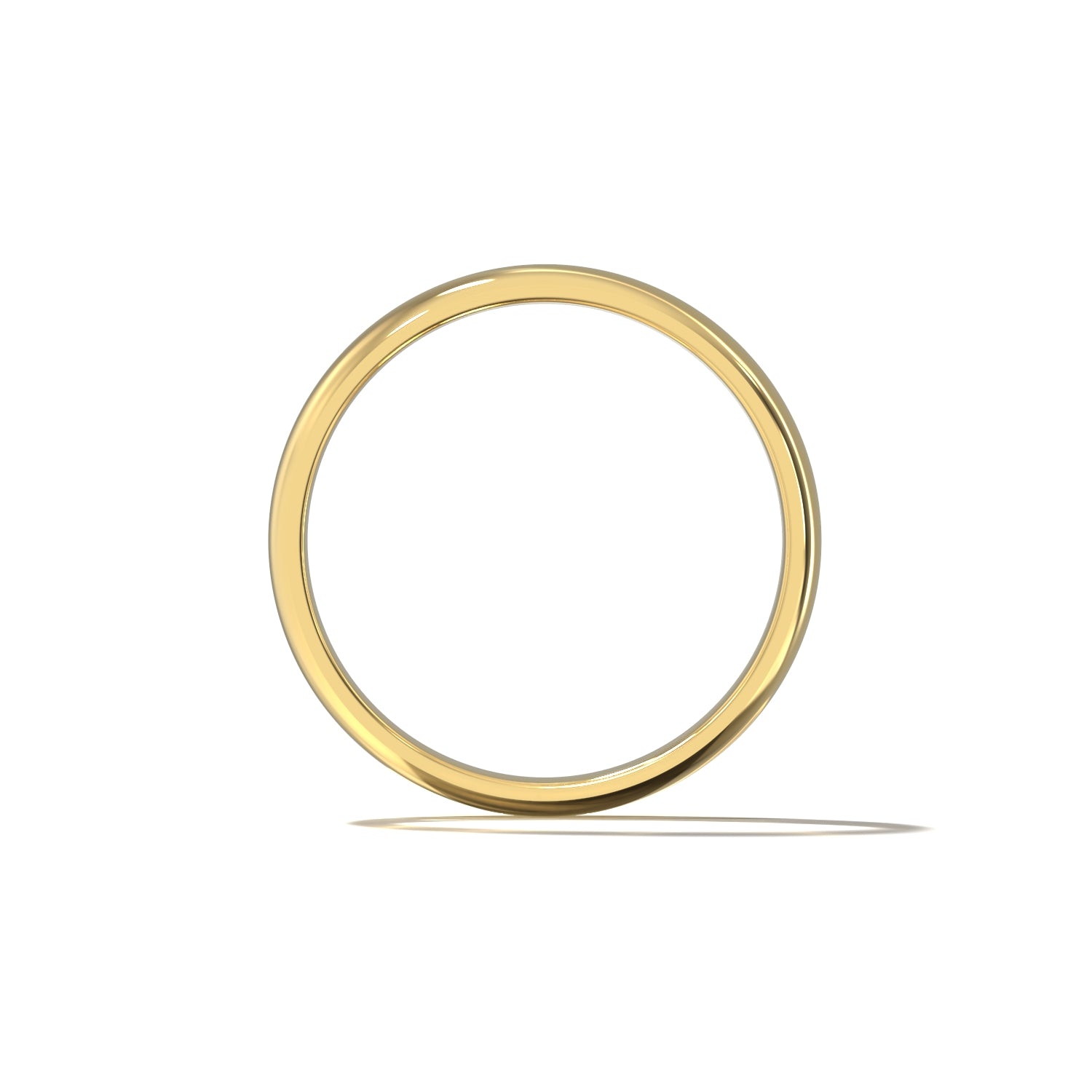 HIS CLASSIC WEDDING BAND - 4MM