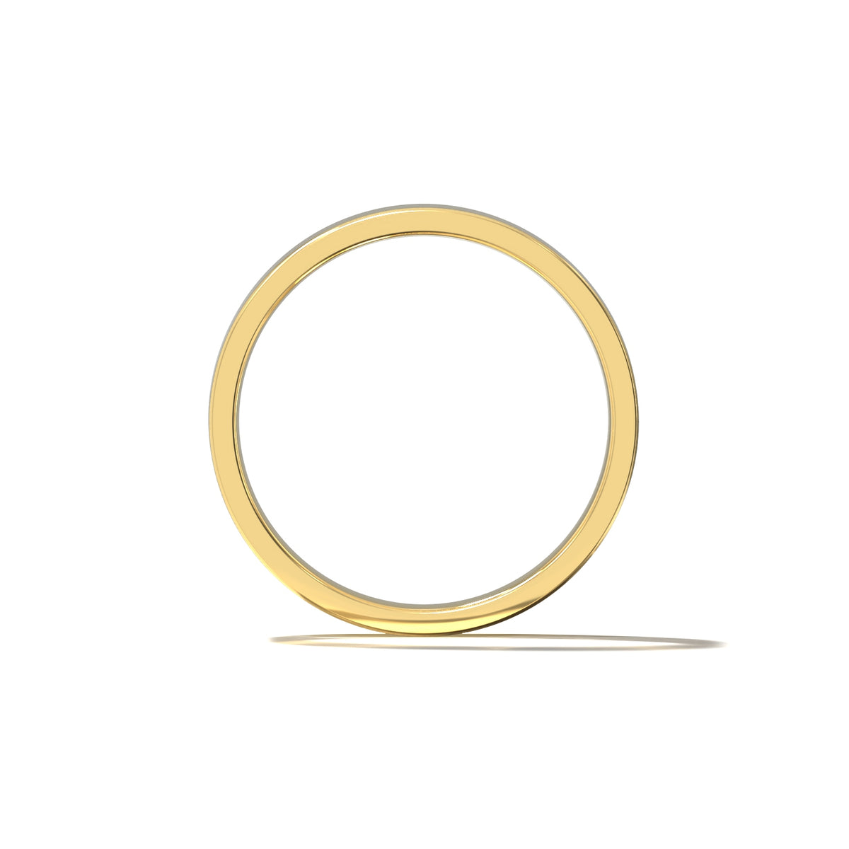 HIS CONTEMPORARY WEDDING BAND - 4.5MM