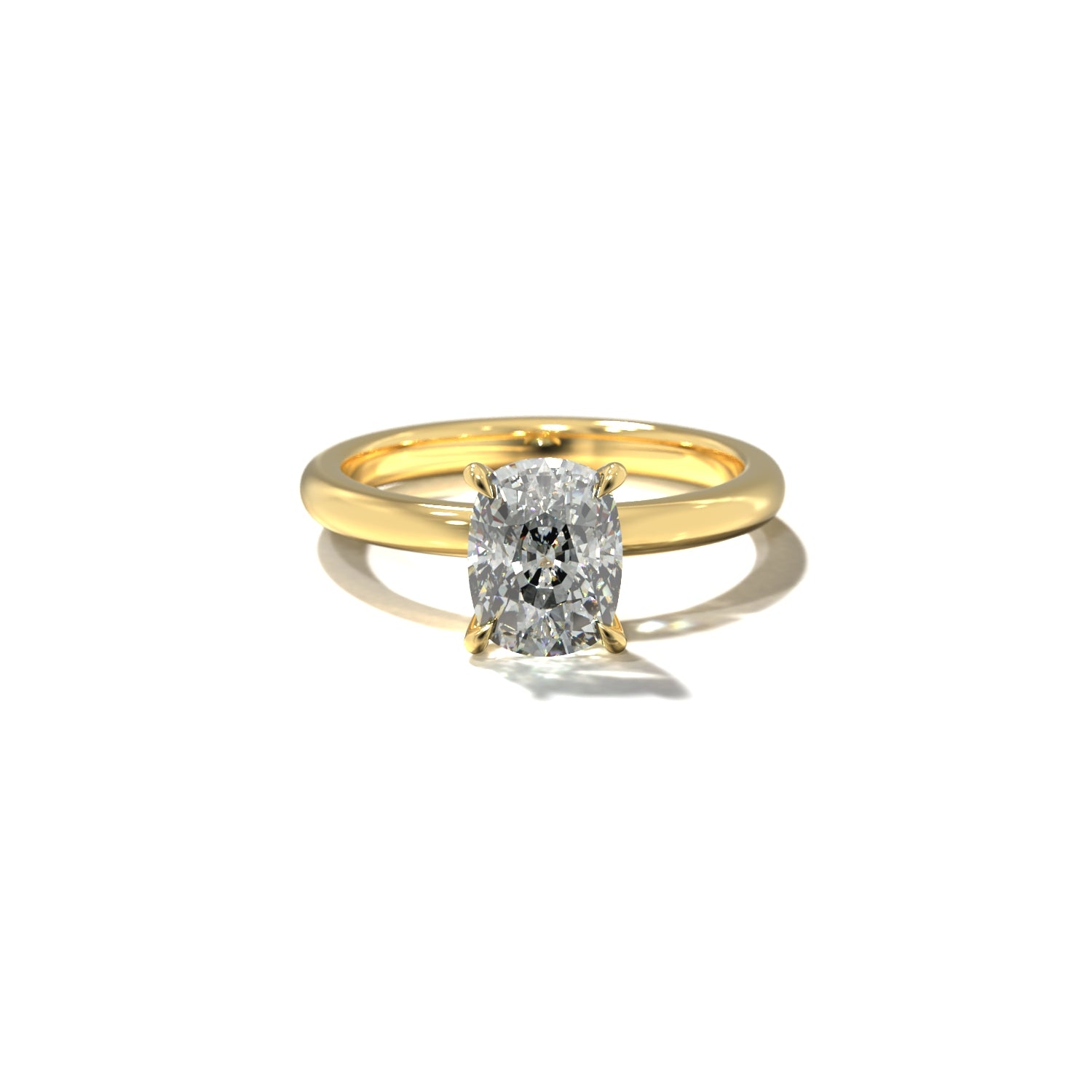 ELONGATED CUSHION SOLITAIRE