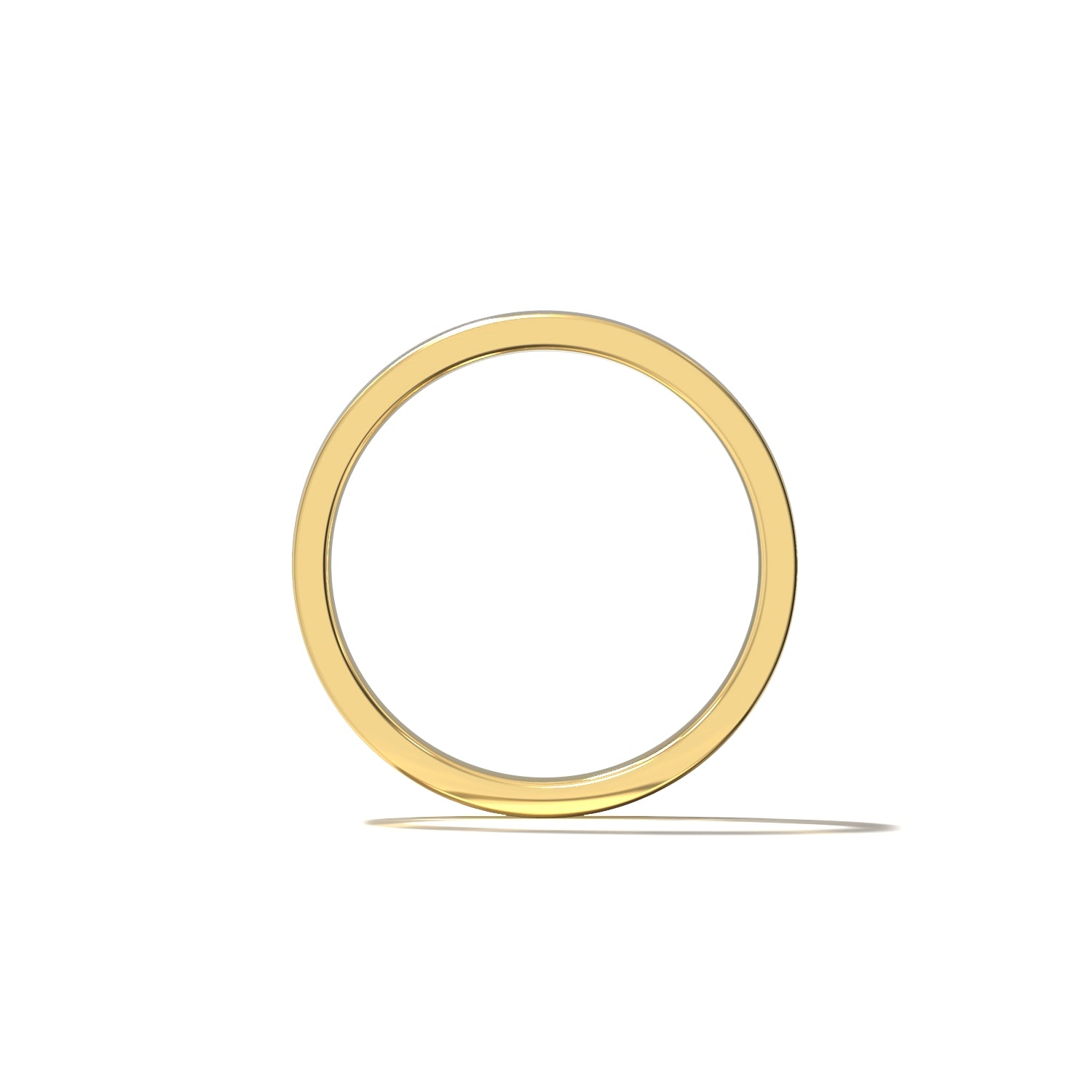 HER CONTEMPORARY WEDDING BAND - 3MM