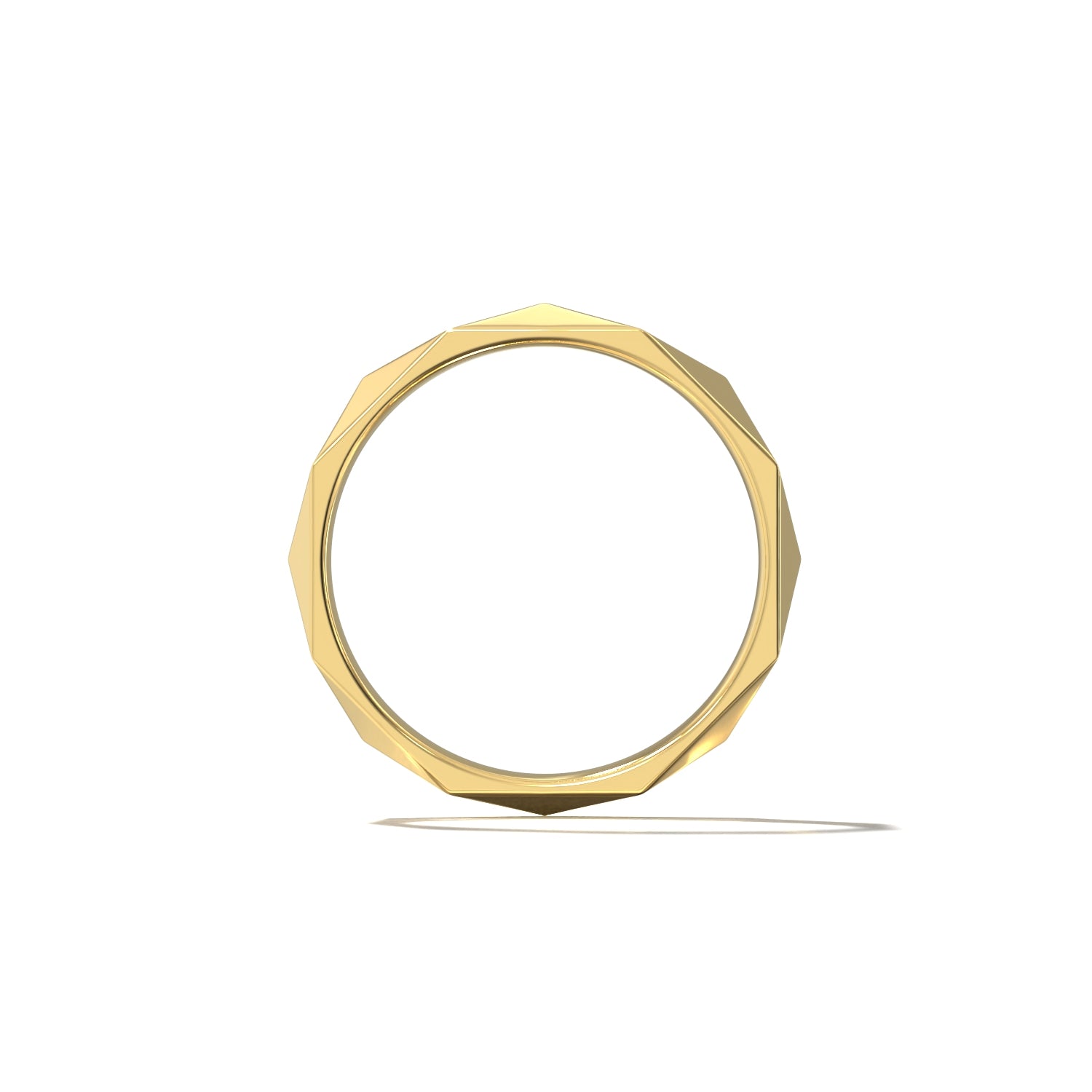 HER SCULPTED WEDDING BAND