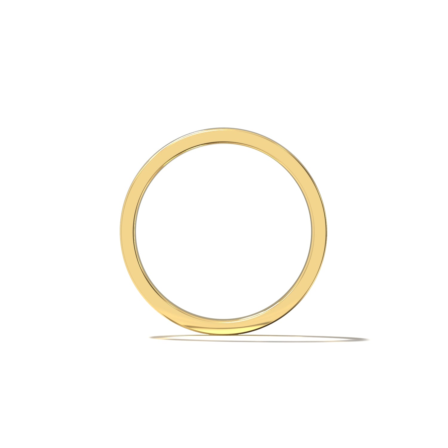 HER CONTEMPORARY WEDDING BAND - 2.5MM
