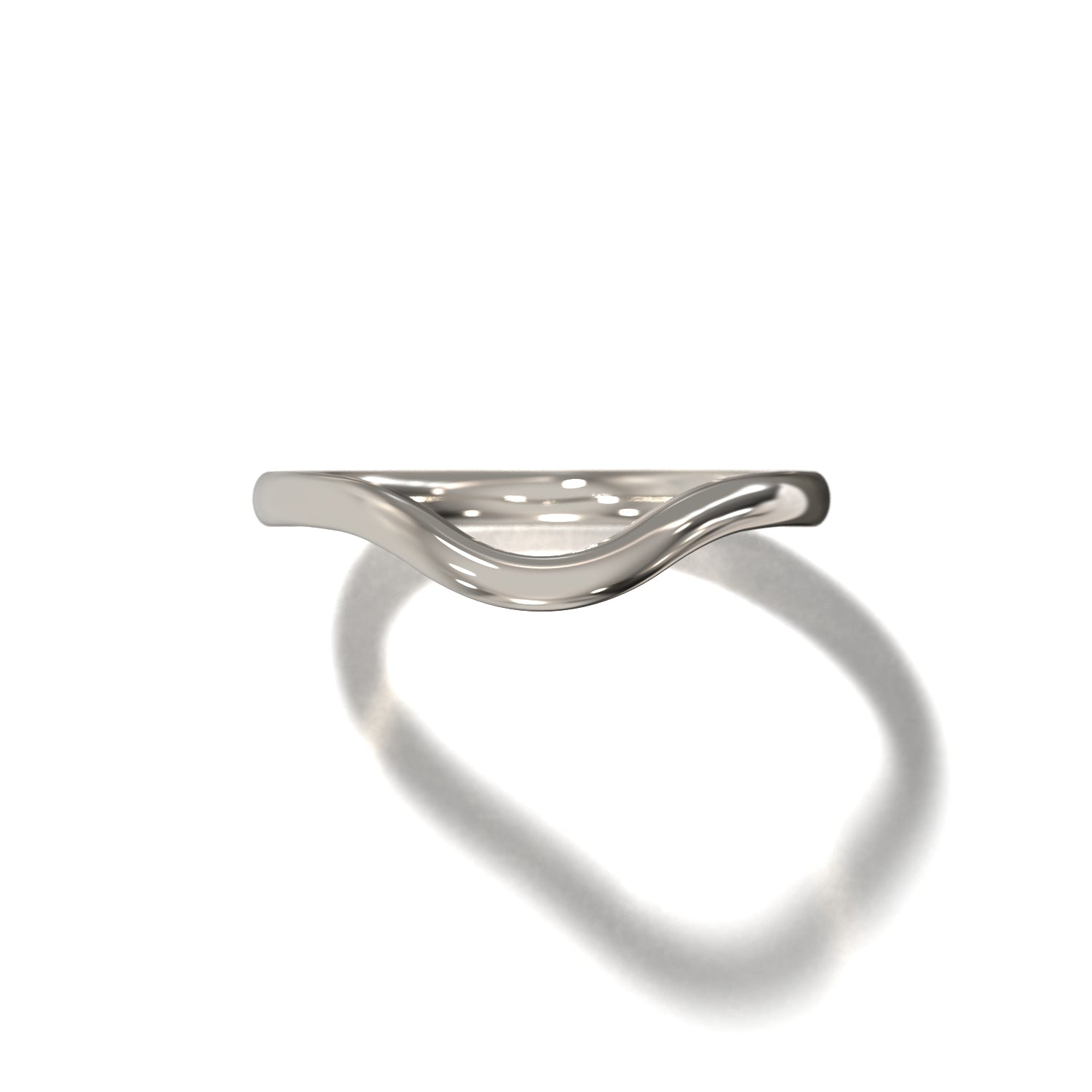 HER CONTOUR WEDDING BAND