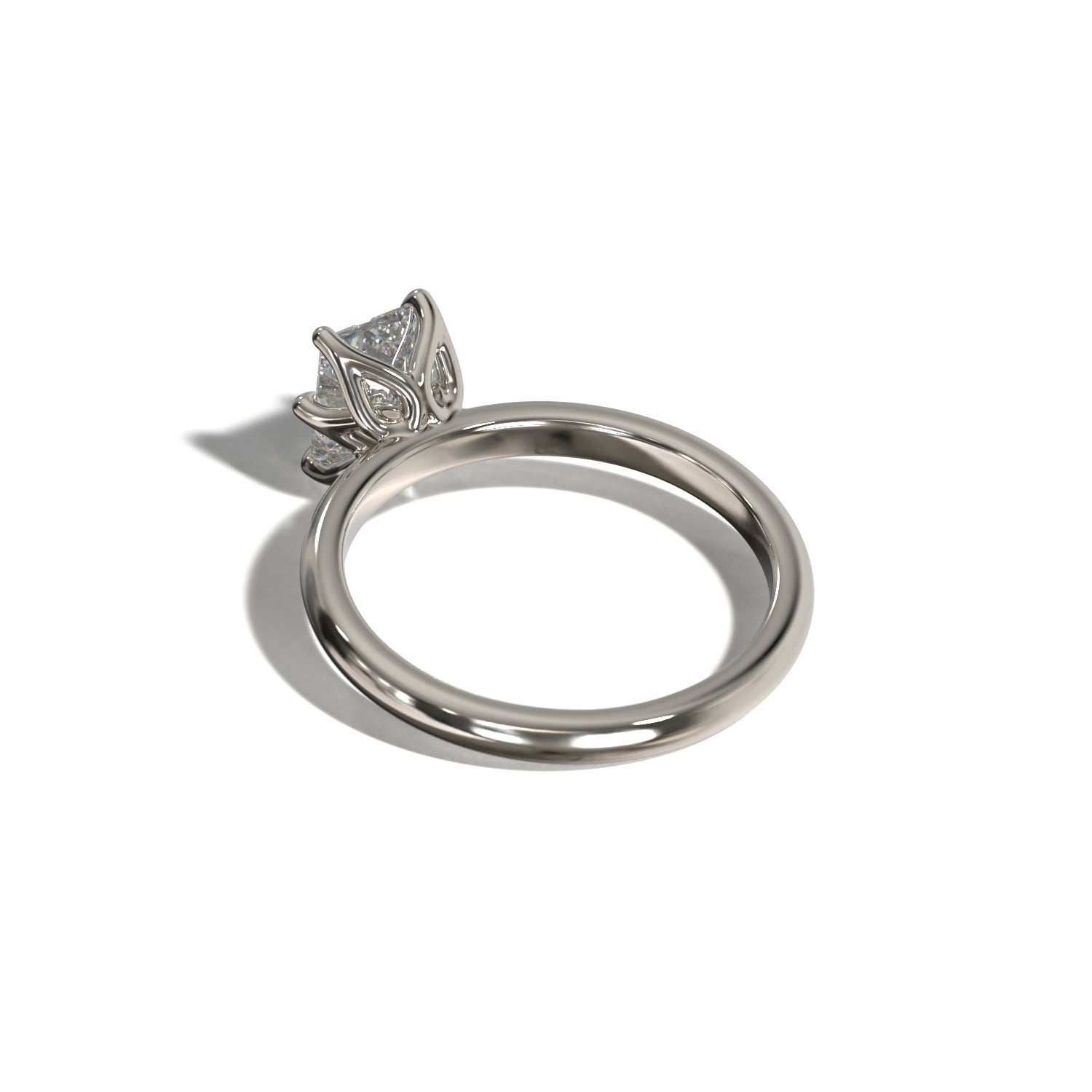 Radiant Tulip | Forlovelsesring med lab grown diamant | Skarv