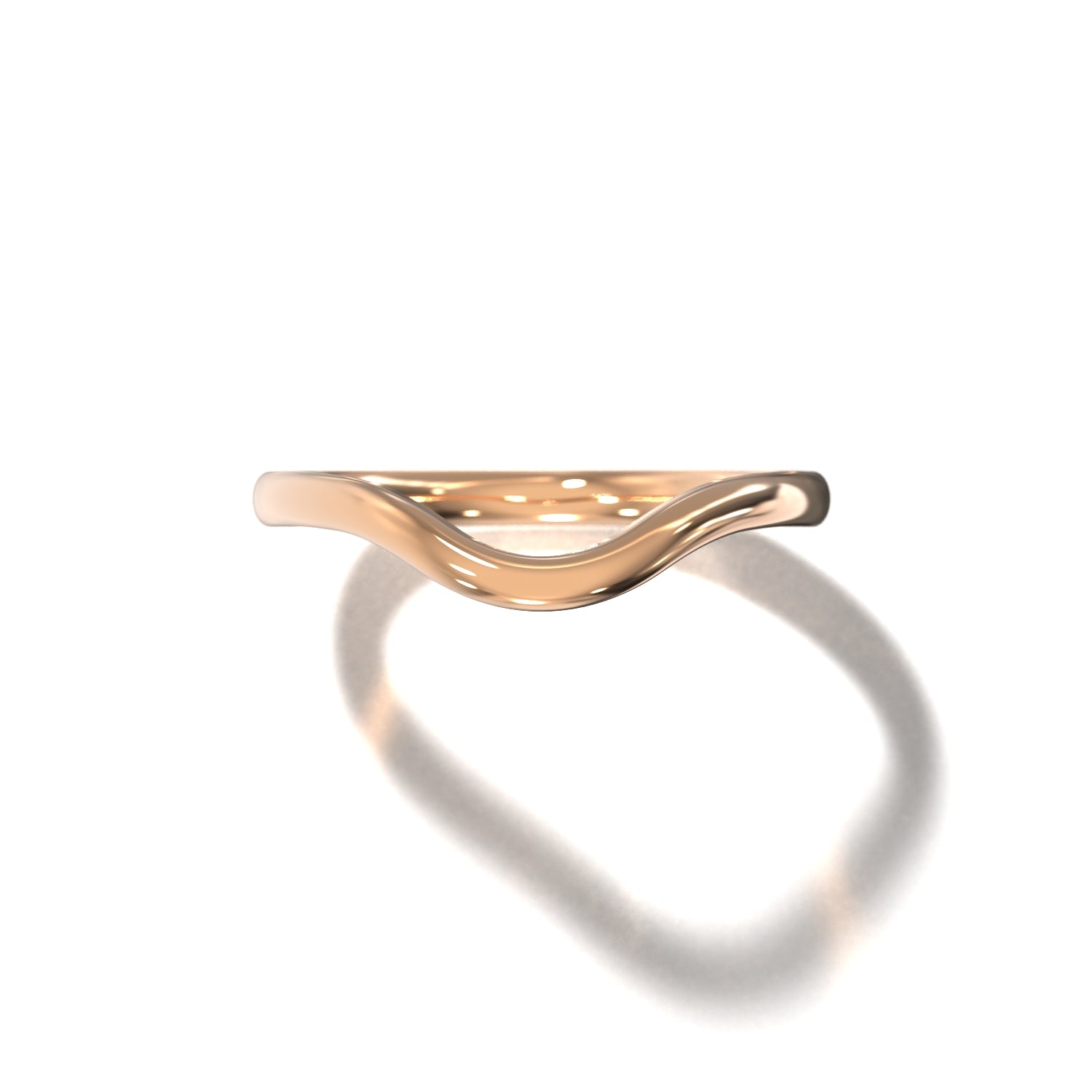 HER CONTOUR WEDDING BAND