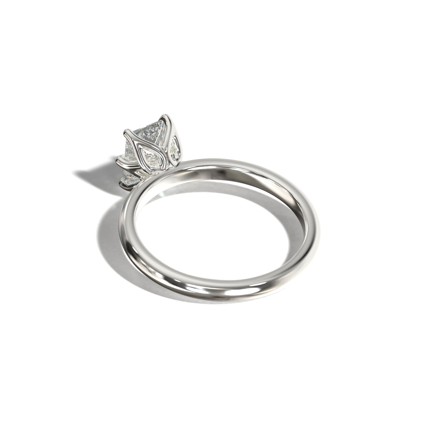 Radiant Tulip | Forlovelsesring med lab grown diamant | Skarv