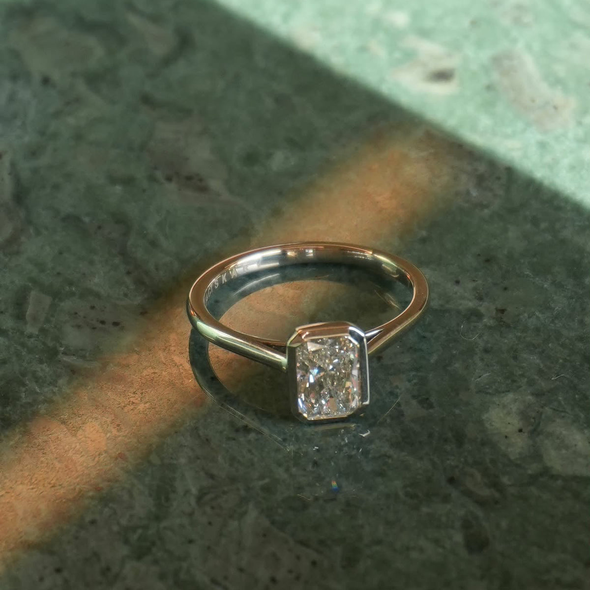 RADIANT BEZEL SOLITAIRE 1.54CT