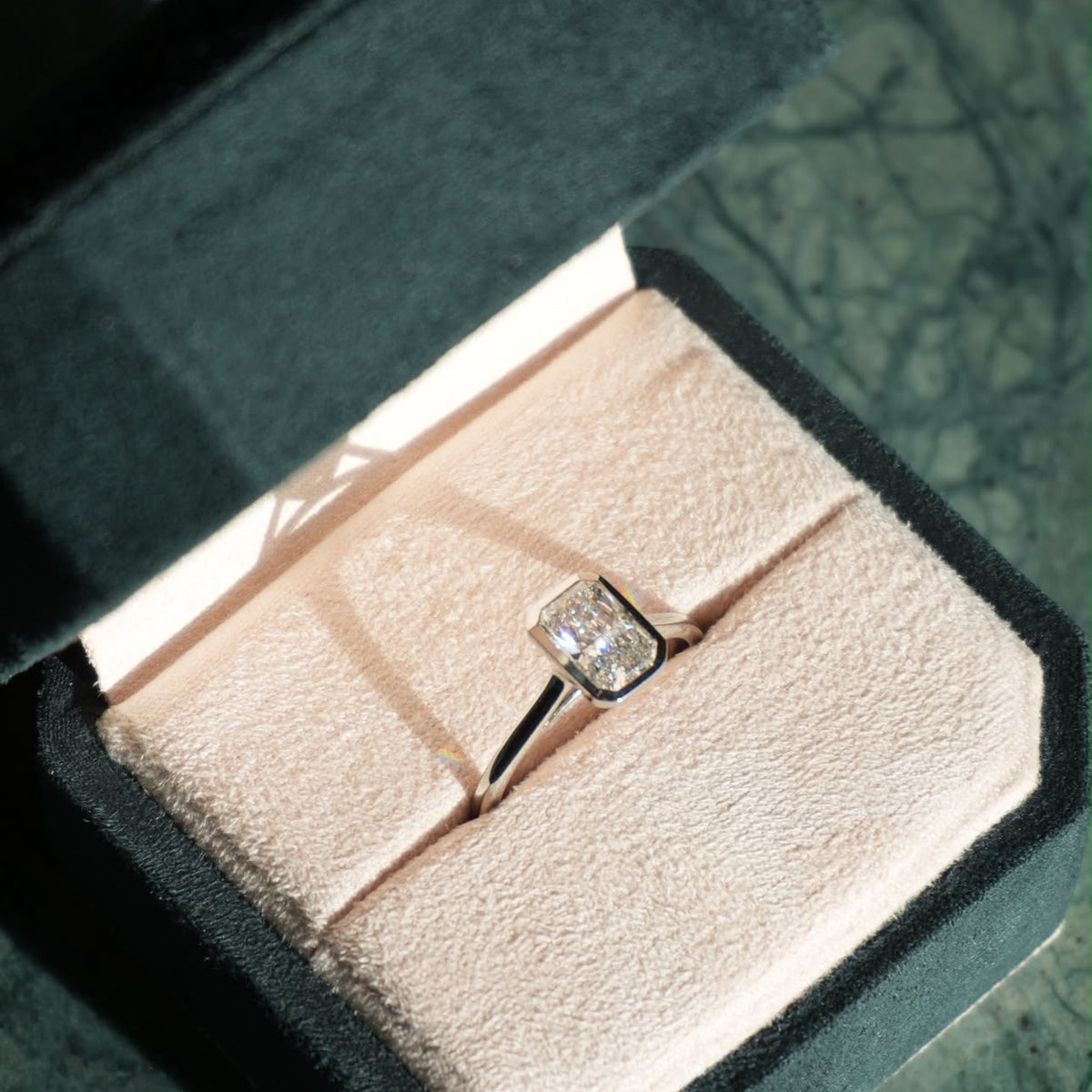RADIANT BEZEL SOLITAIRE 1.54CT