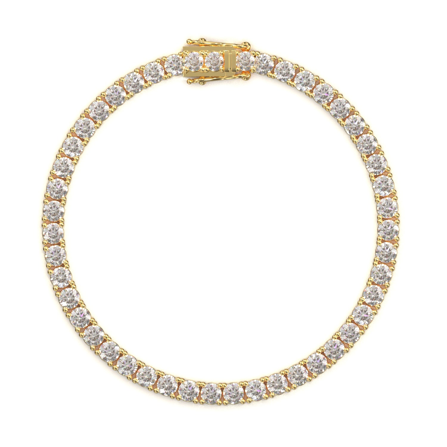 Tennis Bracelet | Tennisarmbånd med lab grown diamanter | Skarv