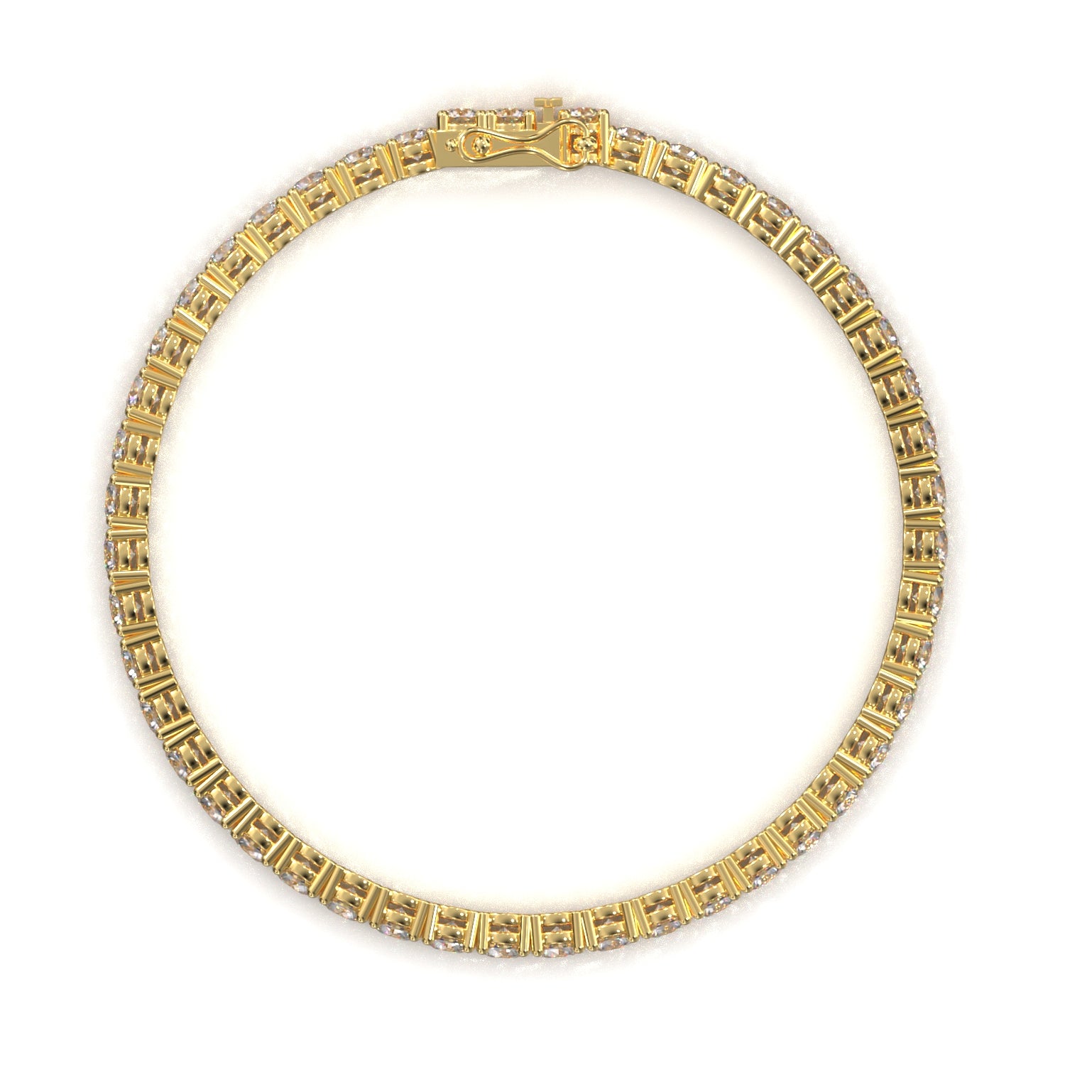 Tennis Bracelet | Tennisarmbånd med lab grown diamanter | Skarv