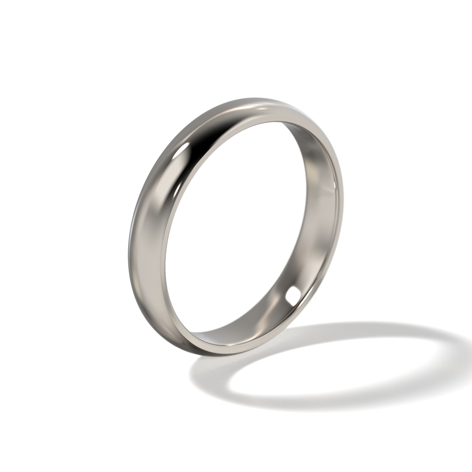 HIS CLASSIC WEDDING BAND - 4MM