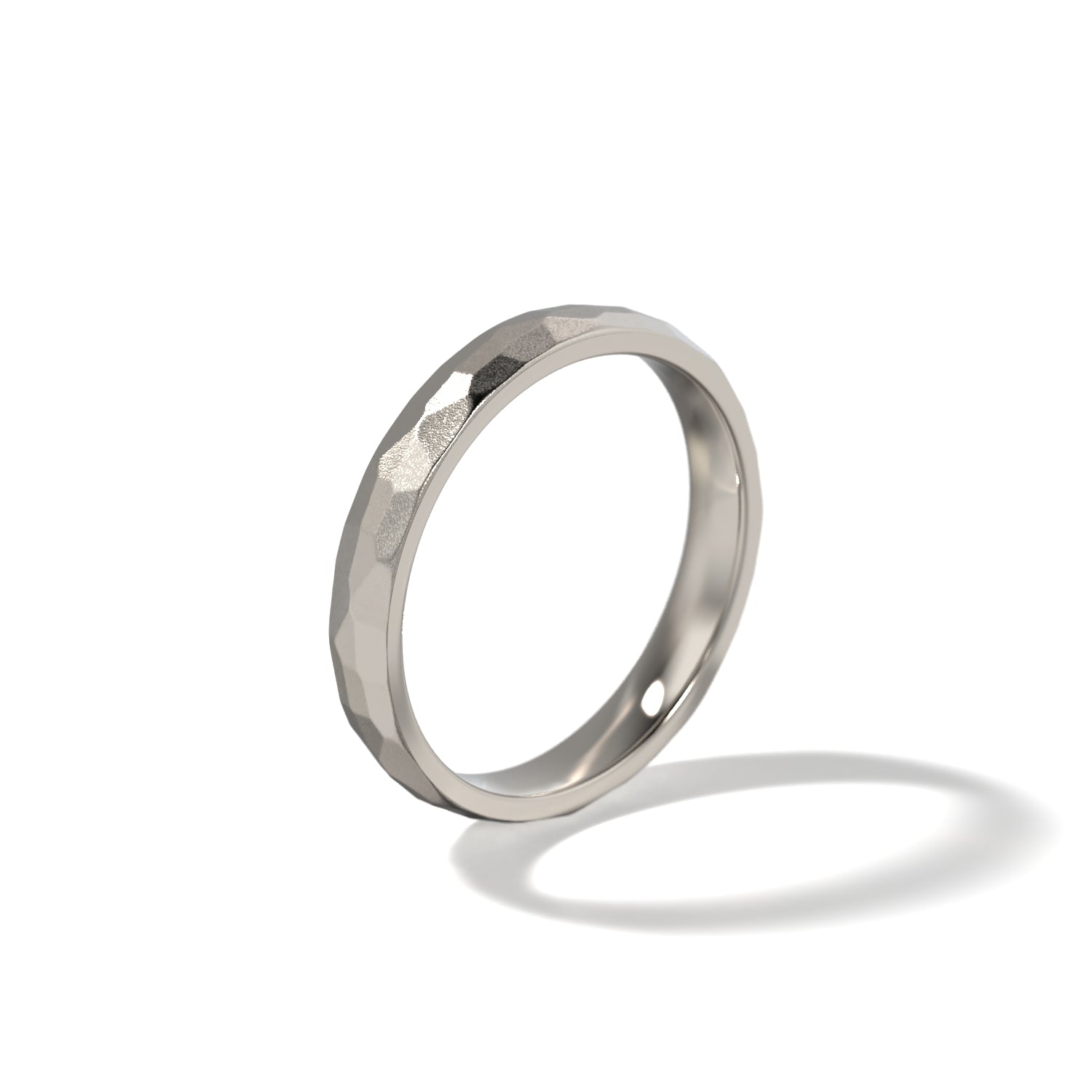 HER HAMMERED WEDDING BAND