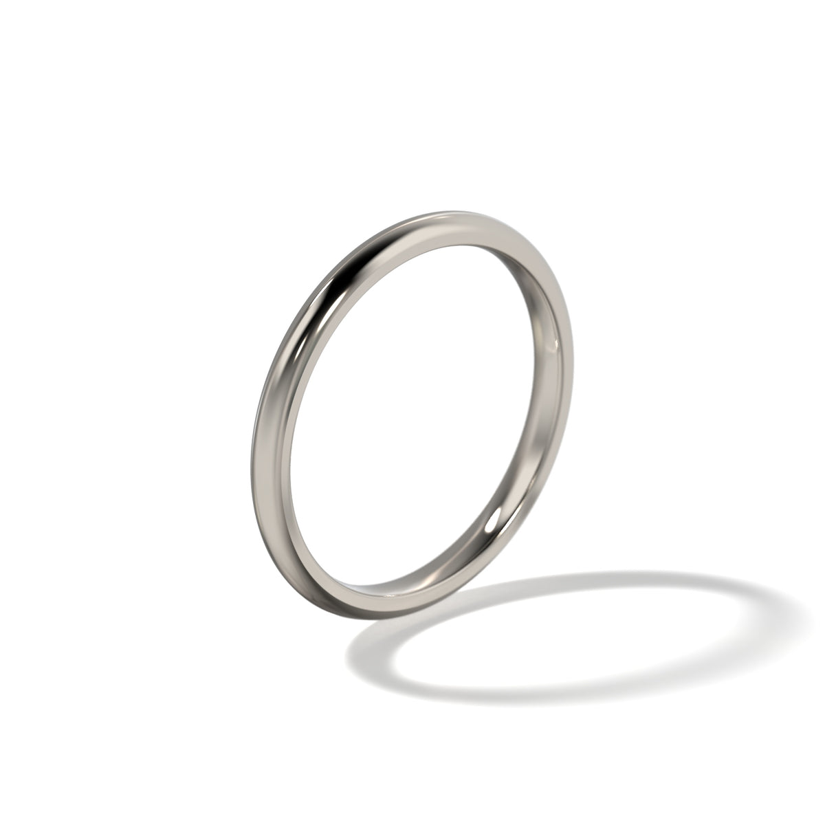 HER CLASSIC WEDDING BAND - 2MM