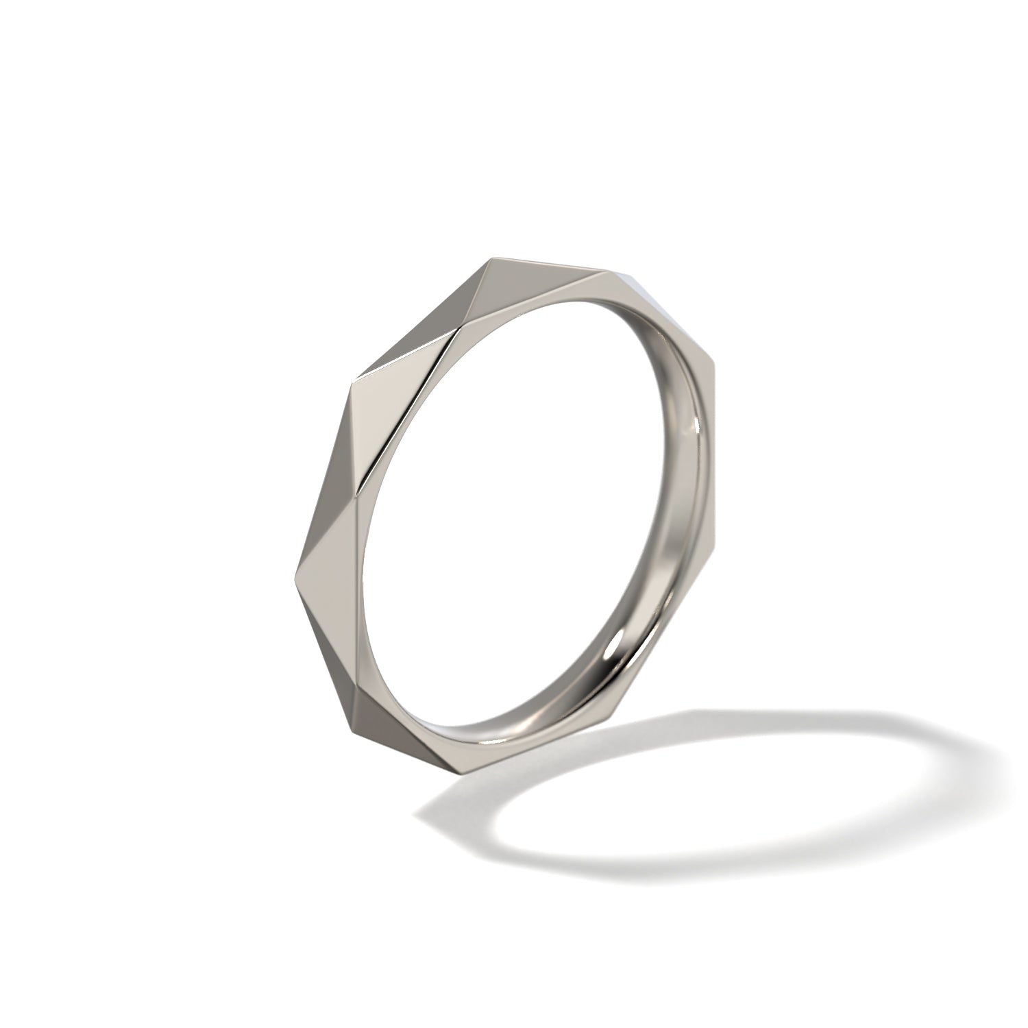 HER SCULPTED WEDDING BAND