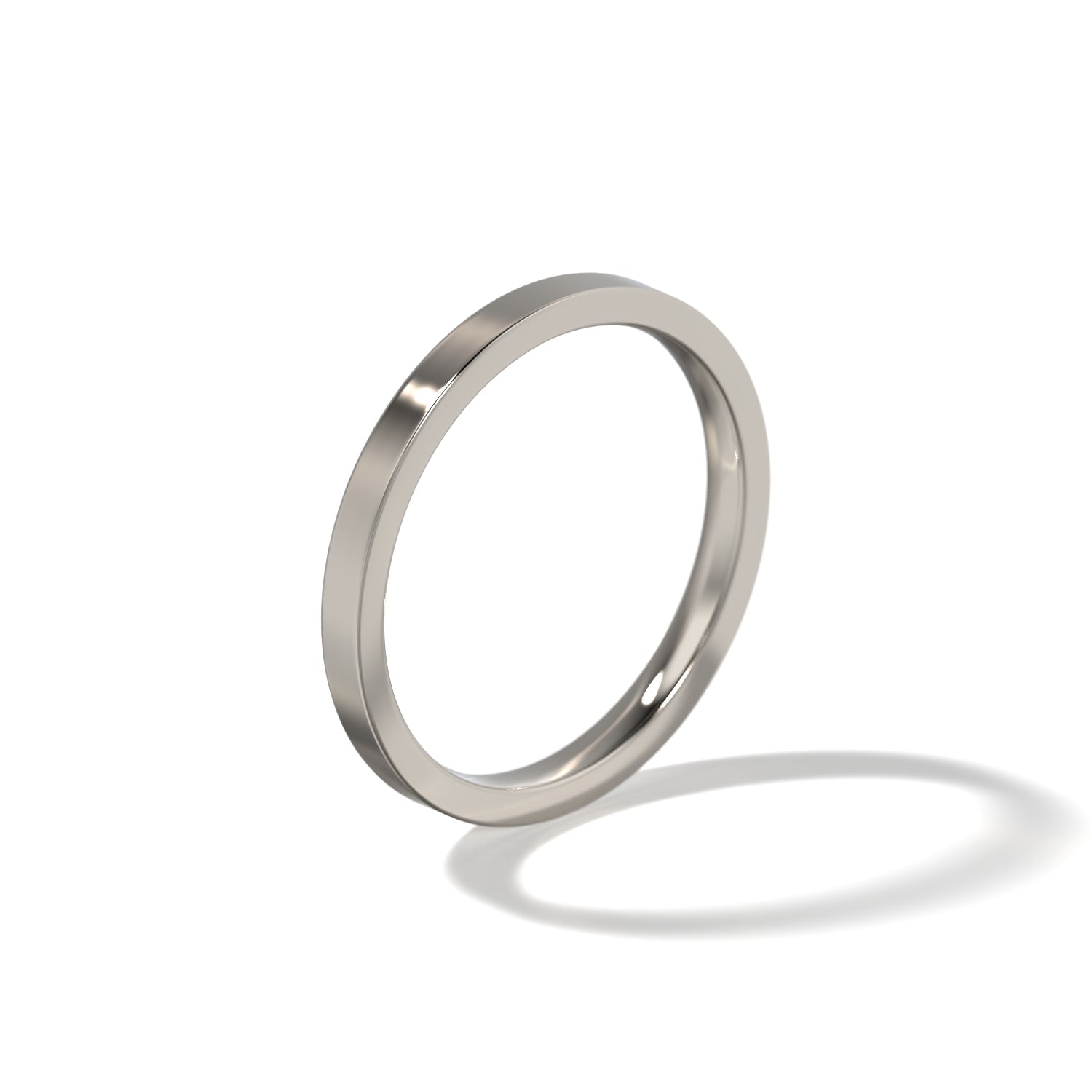 HER CONTEMPORARY WEDDING BAND - 2MM