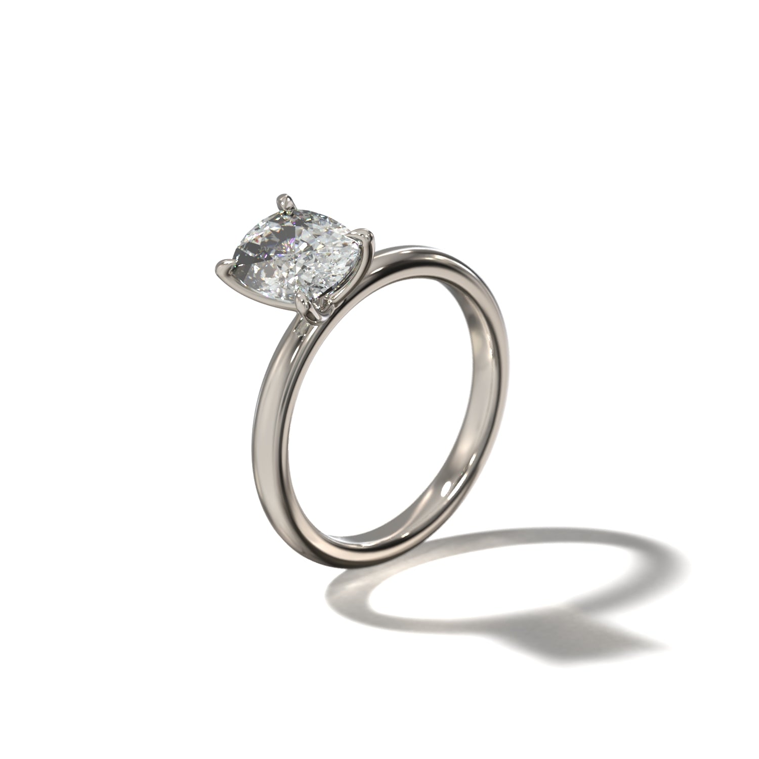 ELONGATED CUSHION SOLITAIRE