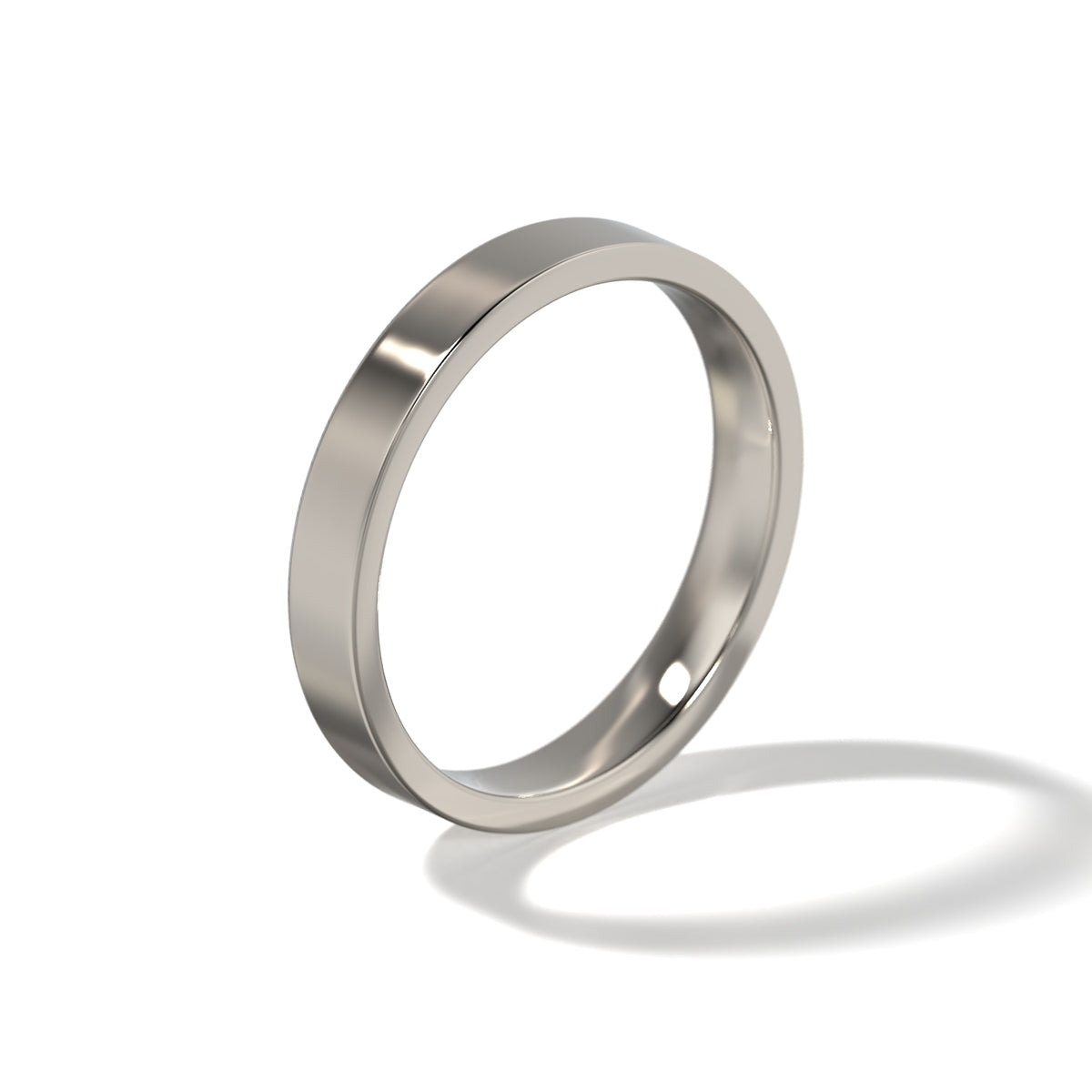 HIS CONTEMPORARY WEDDING BAND - 3.5MM