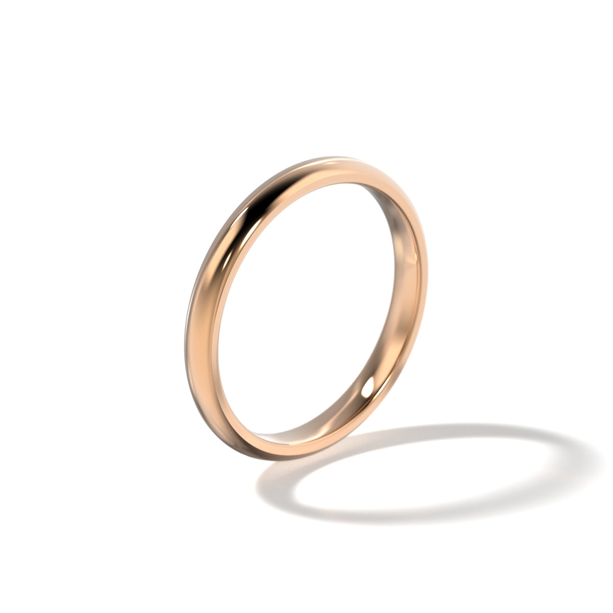 HER CLASSIC WEDDING BAND - 2.5MM