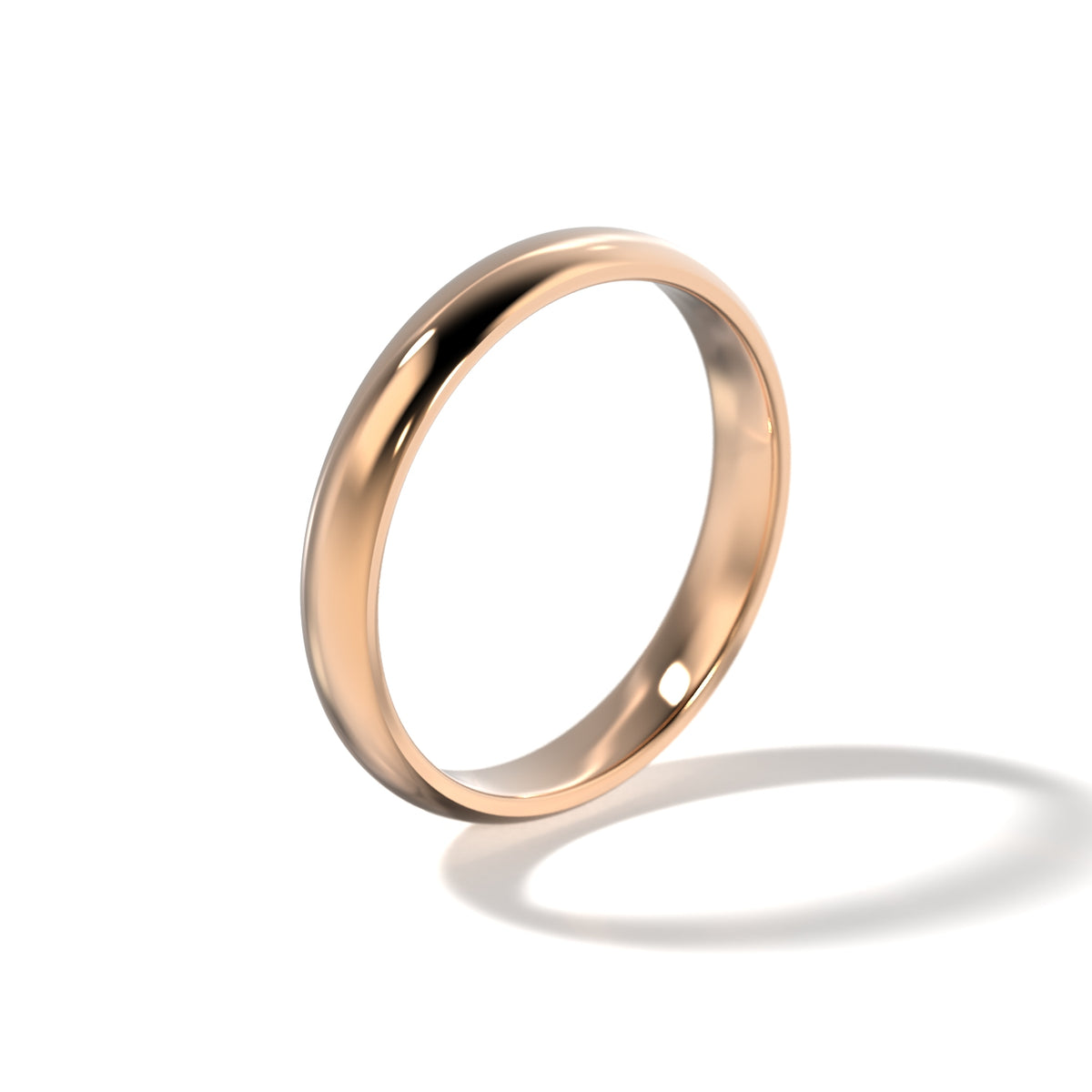 HIS CLASSIC WEDDING BAND - 3.5MM
