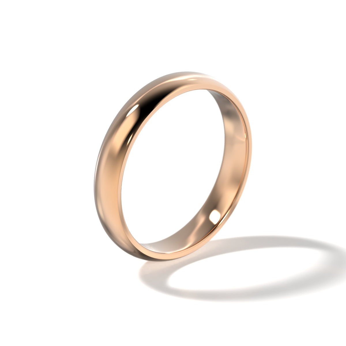 HIS CLASSIC WEDDING BAND - 4MM