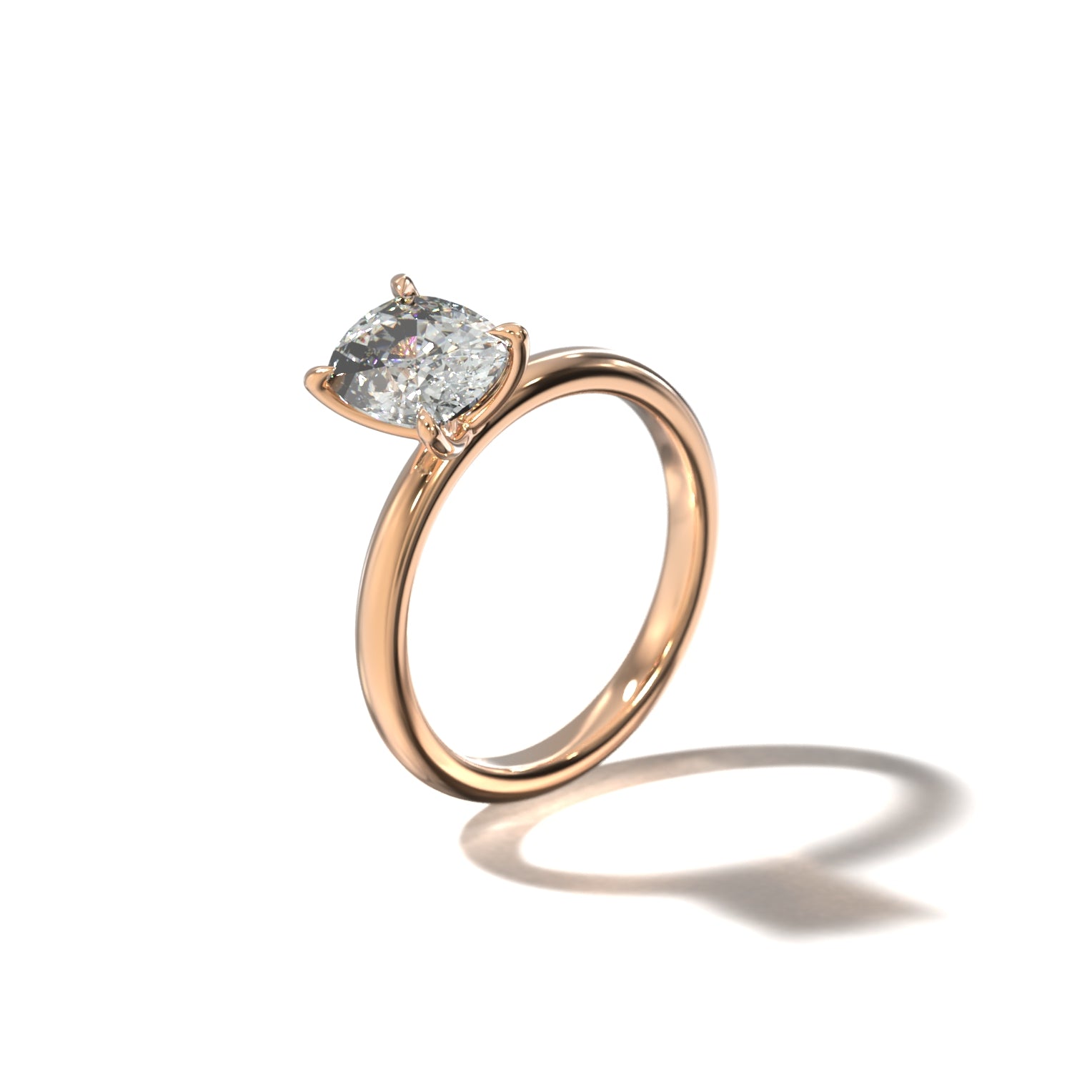 ELONGATED CUSHION SOLITAIRE
