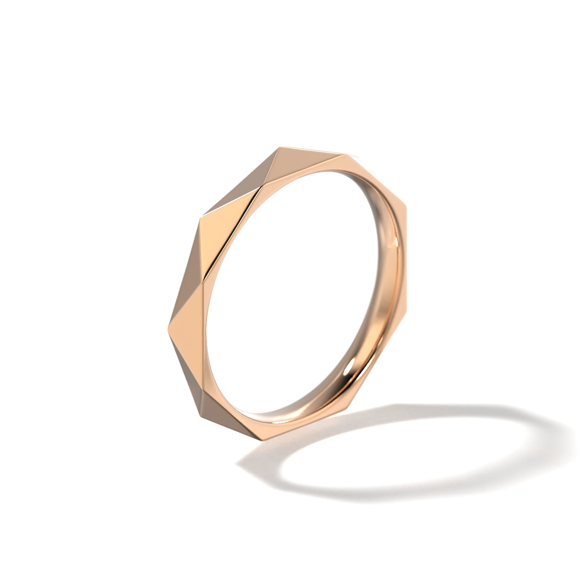 HER SCULPTED WEDDING BAND