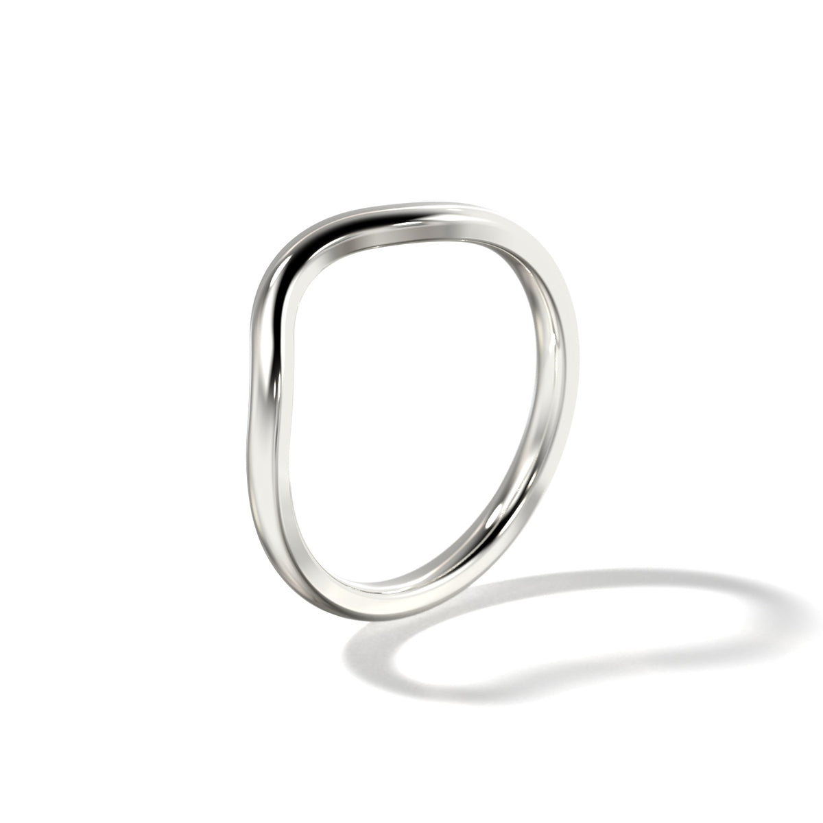 HER CONTOUR WEDDING BAND
