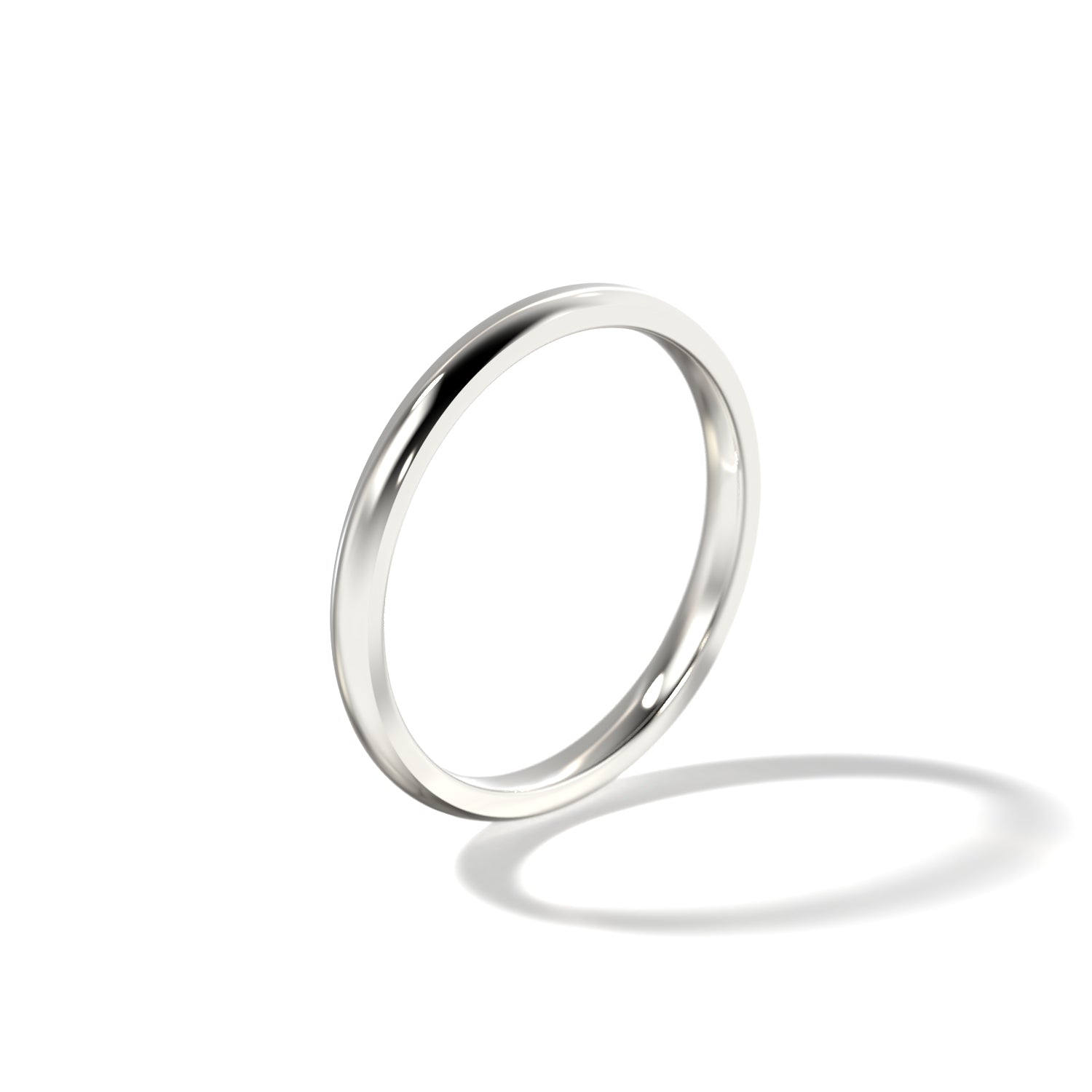 HER SIGNATURE WEDDING BAND - 2MM