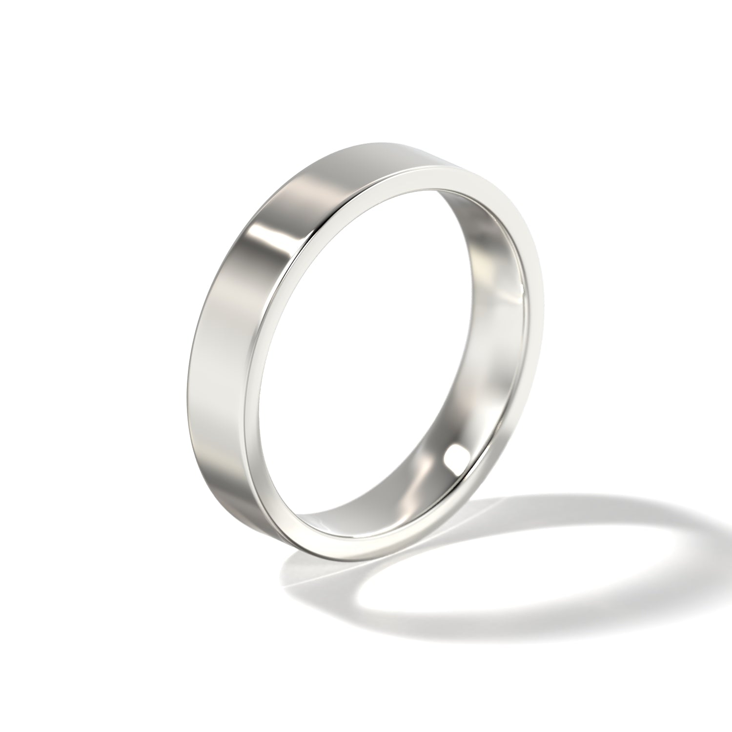 HIS CONTEMPORARY WEDDING BAND - 4.5MM
