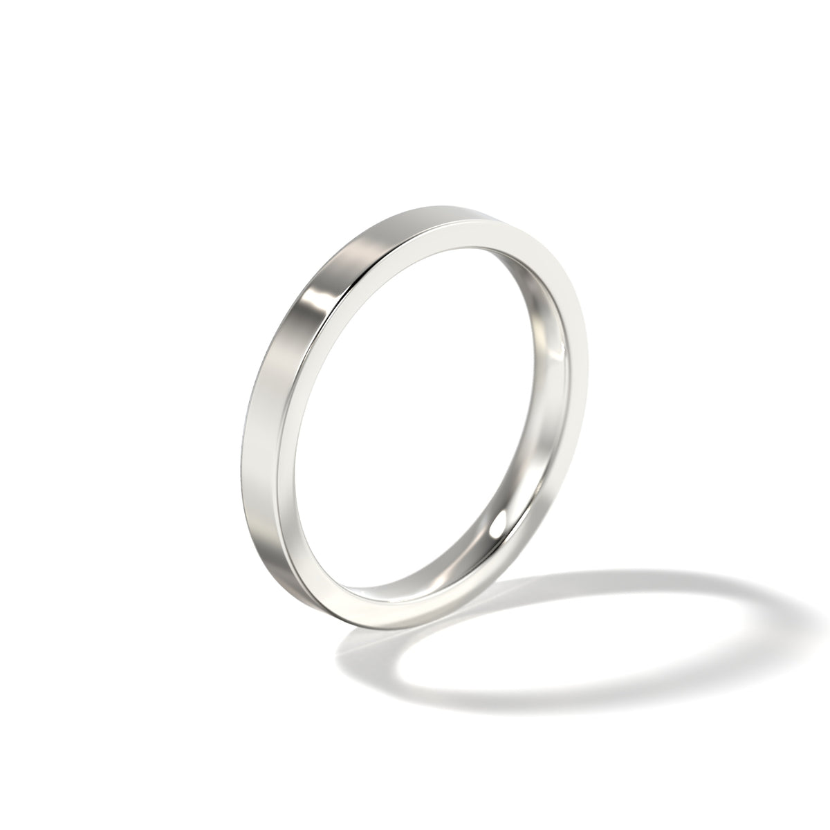 HER CONTEMPORARY WEDDING BAND - 2.5MM