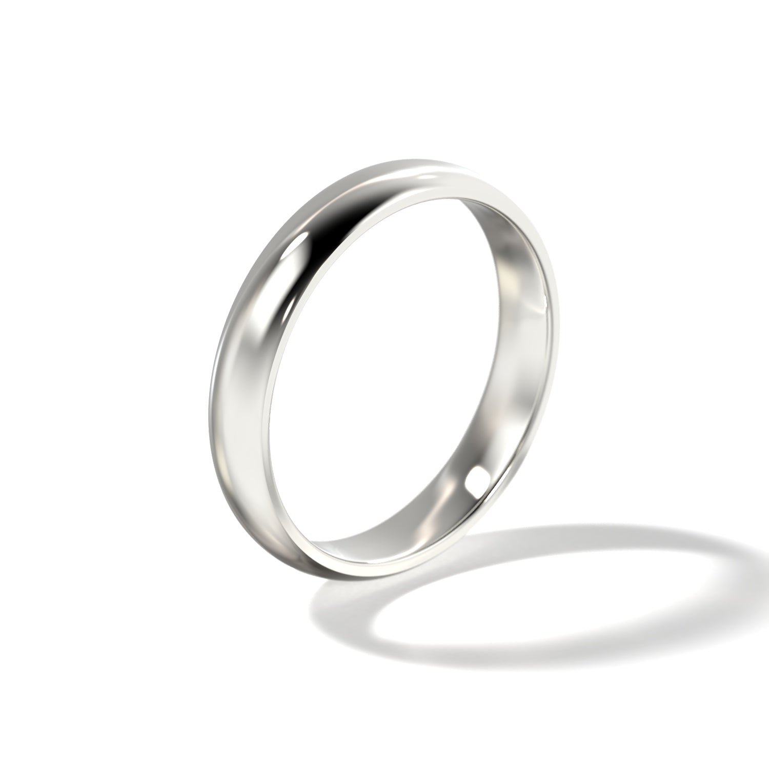 HIS CLASSIC WEDDING BAND - 4MM
