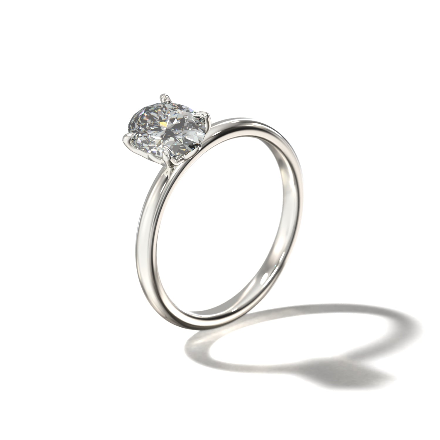 OVAL TULIP SOLITAIRE