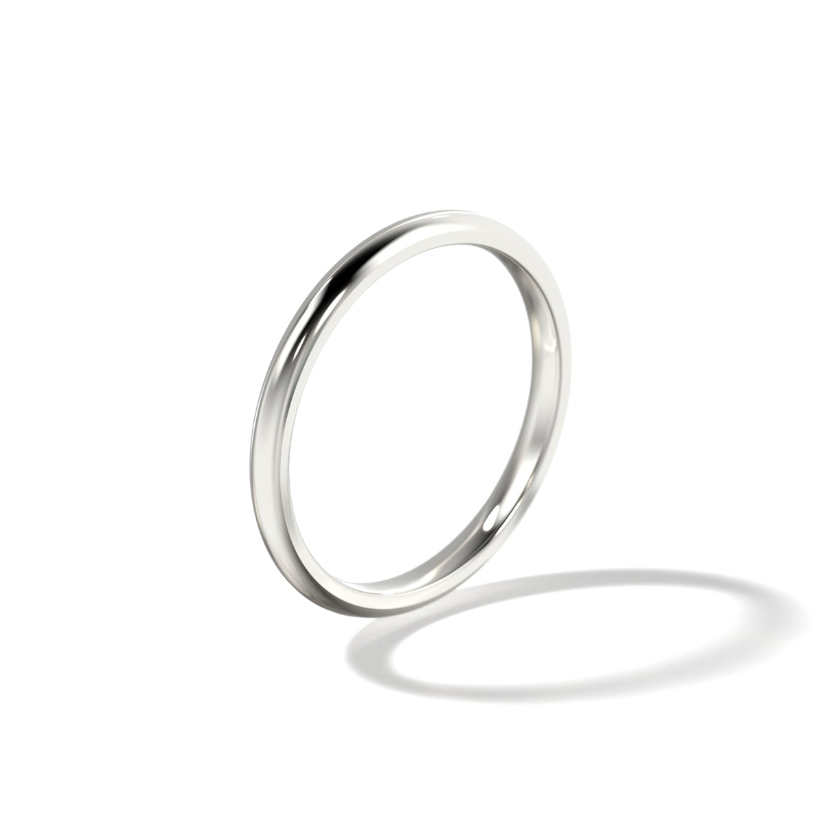HER CLASSIC WEDDING BAND - 2MM