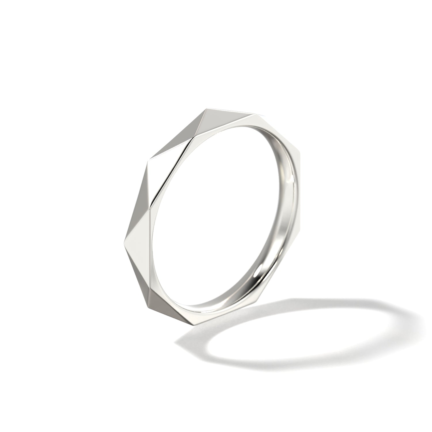 HER SCULPTED WEDDING BAND