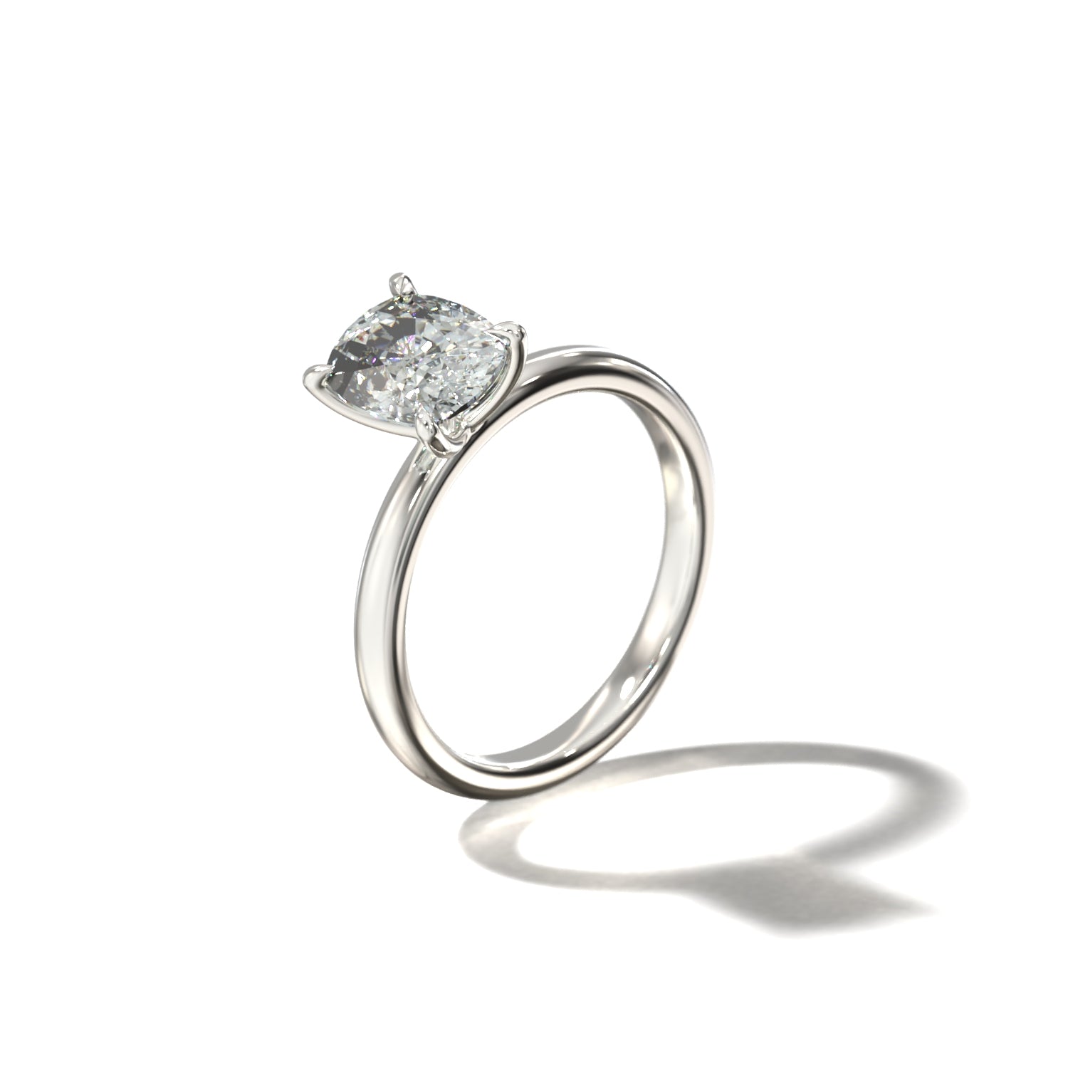 ELONGATED CUSHION SOLITAIRE