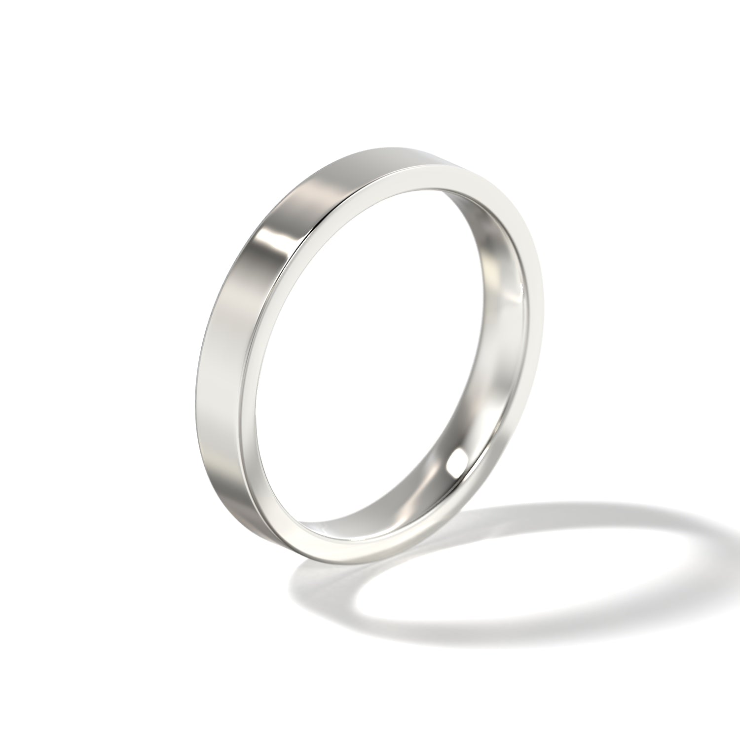 HIS CONTEMPORARY WEDDING BAND - 3.5MM