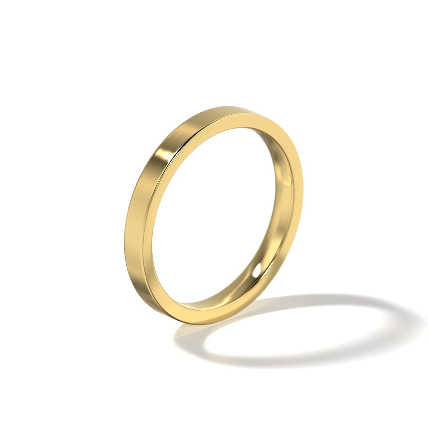 HER CONTEMPORARY WEDDING BAND - 2.5MM