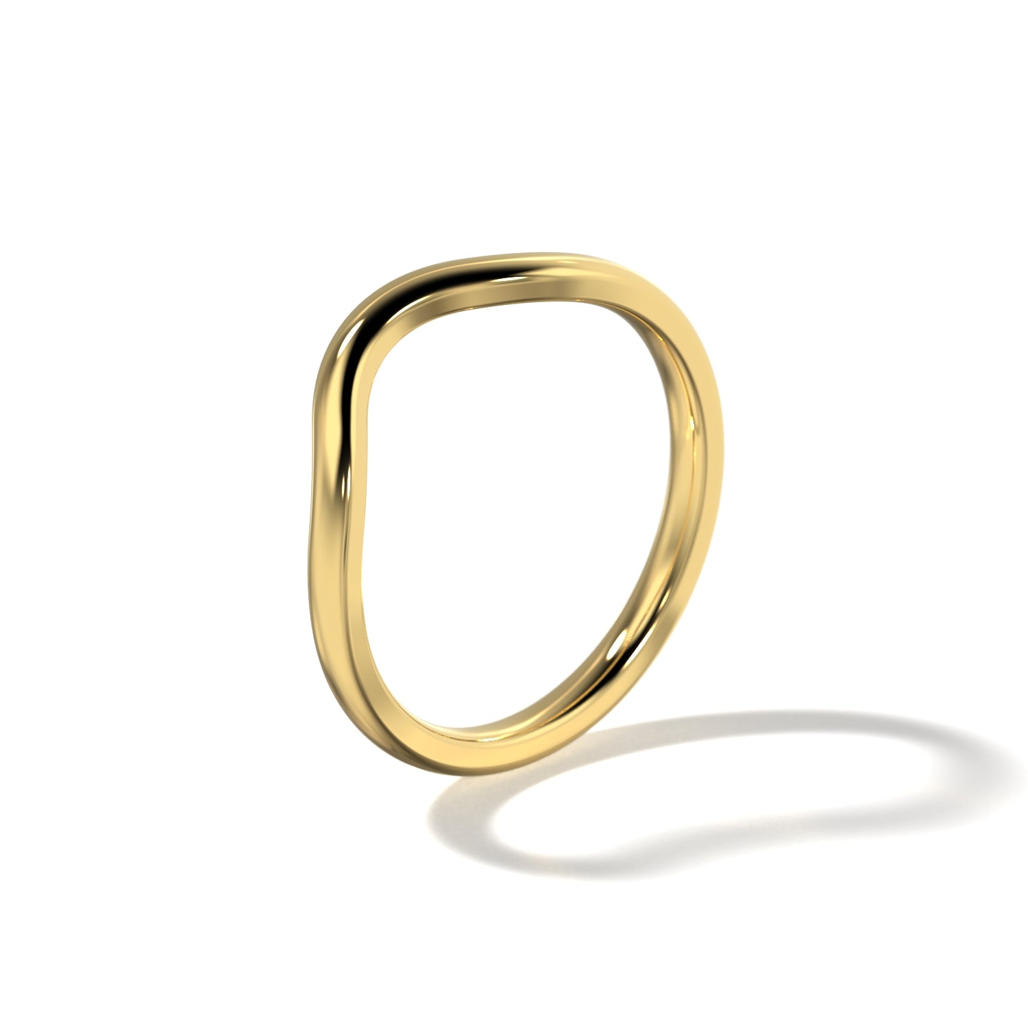 HER CONTOUR WEDDING BAND