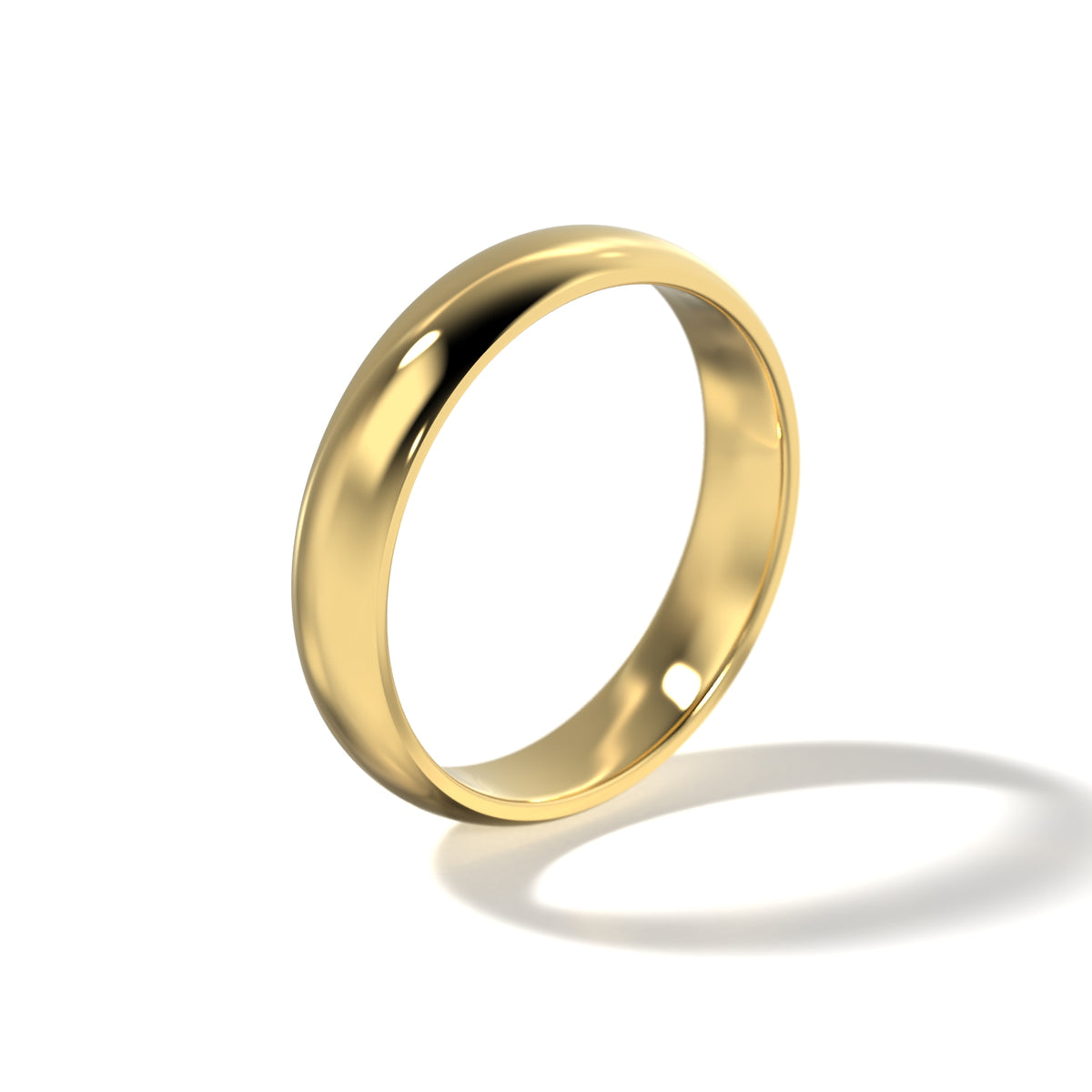 HIS CLASSIC WEDDING BAND - 4.5MM