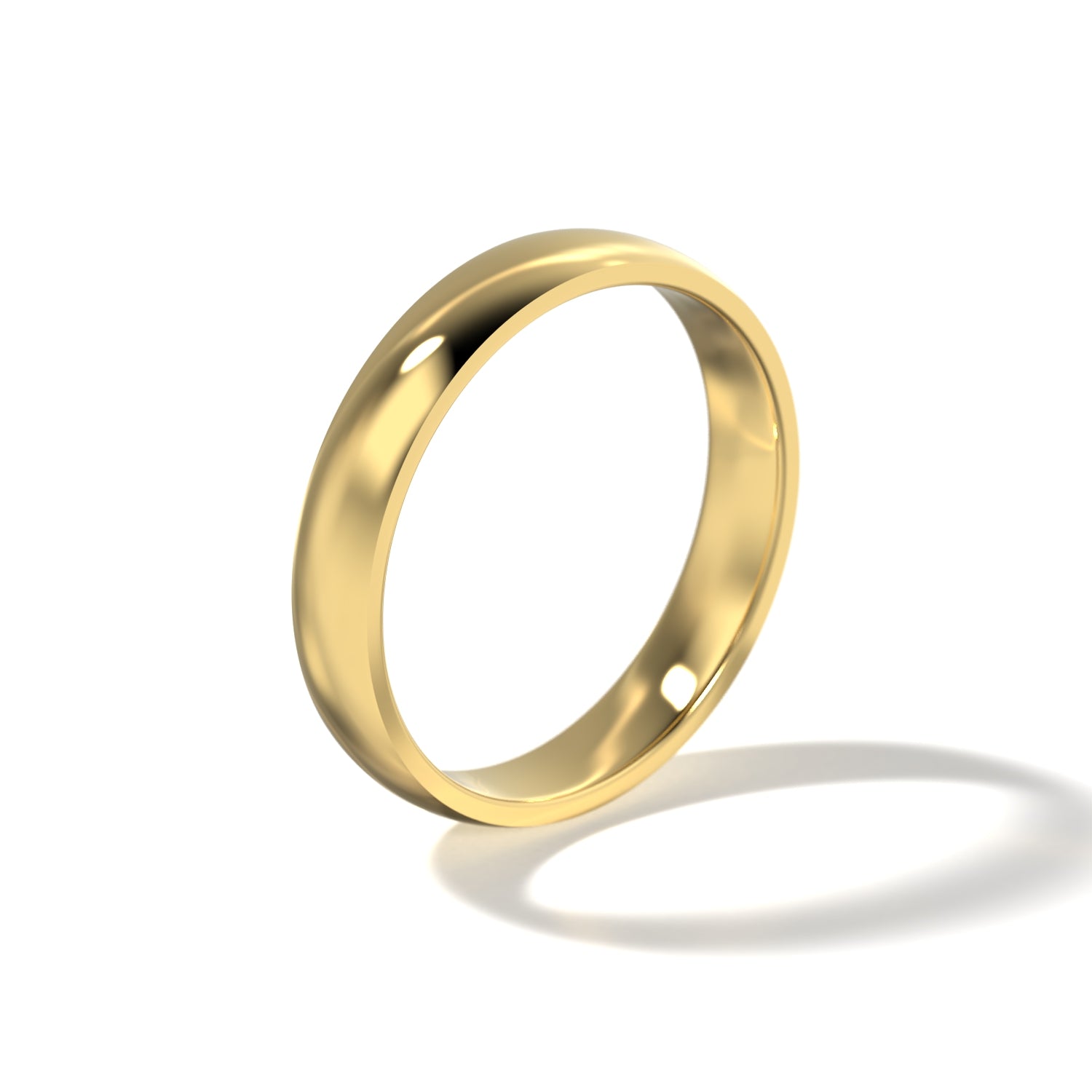 HIS SIGNATURE WEDDING BAND - 4MM