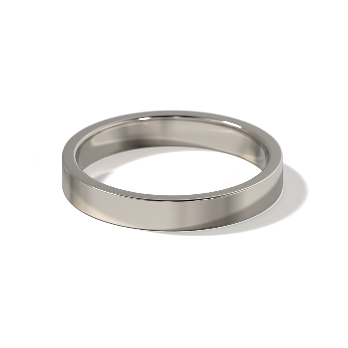 HIS CONTEMPORARY WEDDING BAND - 3.5MM