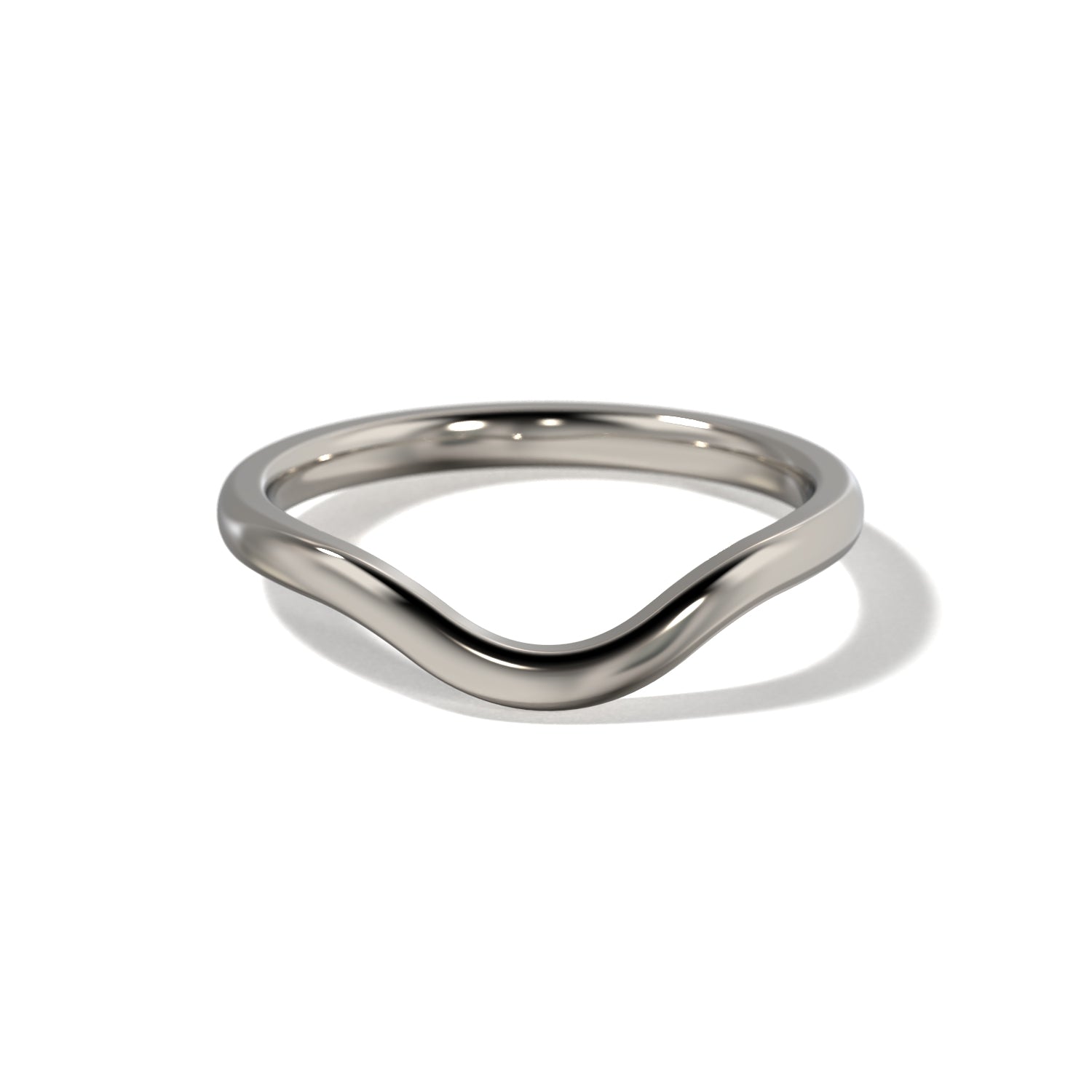 HER CONTOUR WEDDING BAND