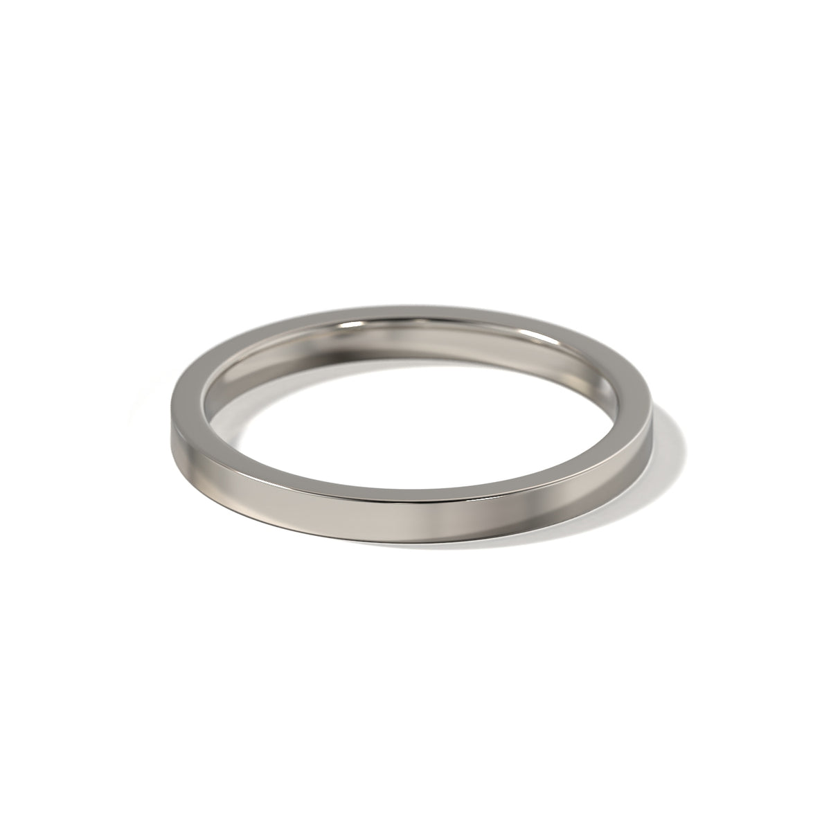 HER CONTEMPORARY WEDDING BAND - 2MM